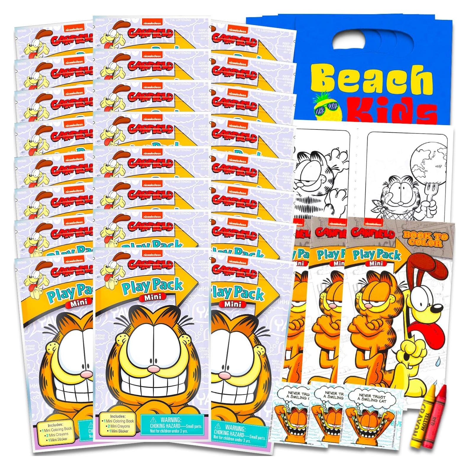Conjunto de Mini Regalos de Fiesta Garfield Crenstone - 24 Paquetes