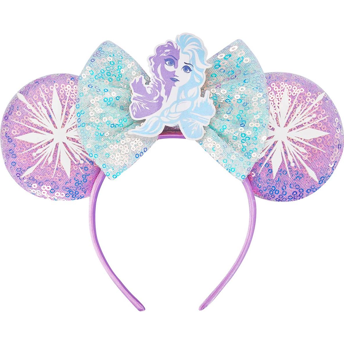 Diadema de Orejas de Ratón RAZKO, Lentejuelas, Talla Única