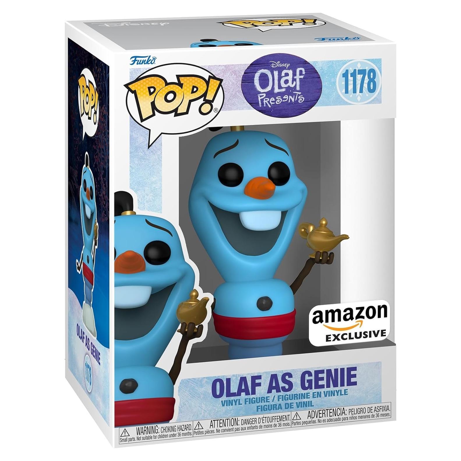 Funko Pop! Olaf Presenta Genio Multicolor 9.53 cm