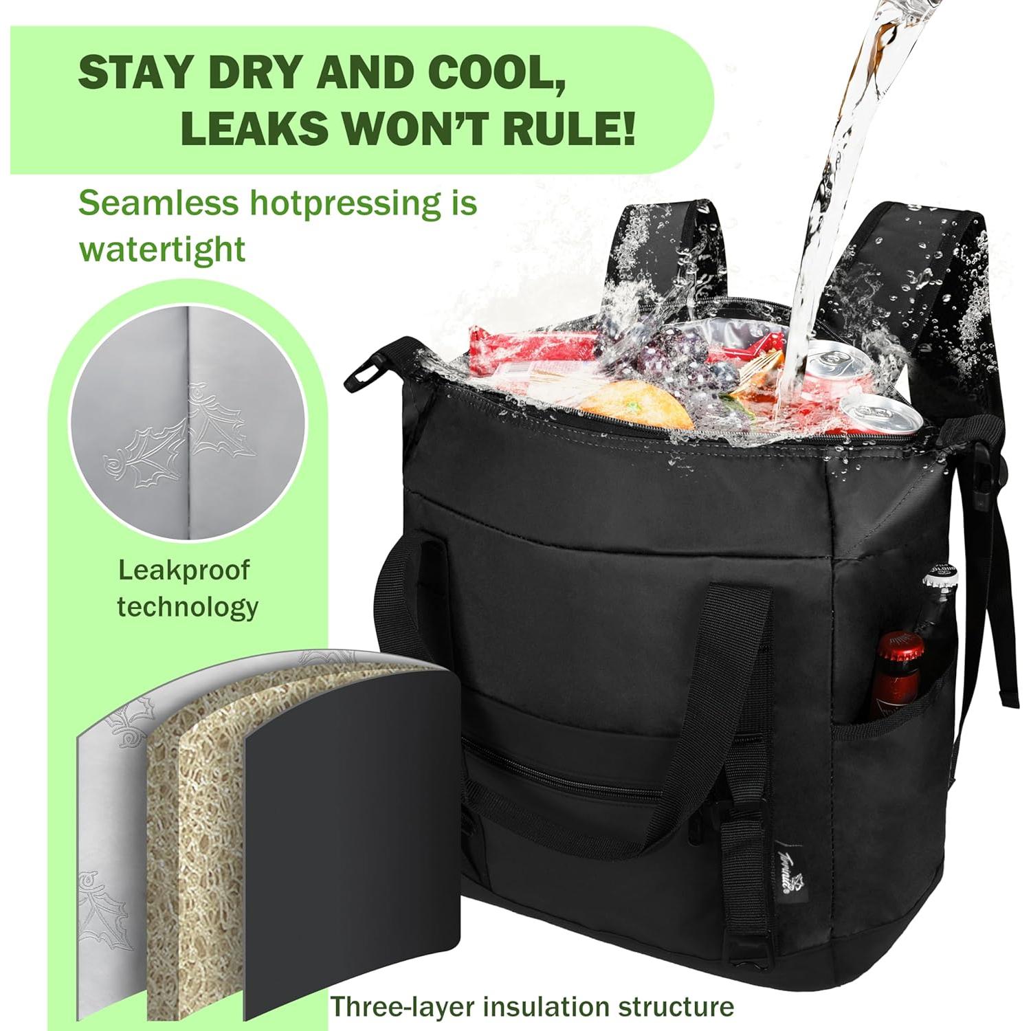 Mochila Enfriadora Tirrinia 36 Latas Impermeable Unisex