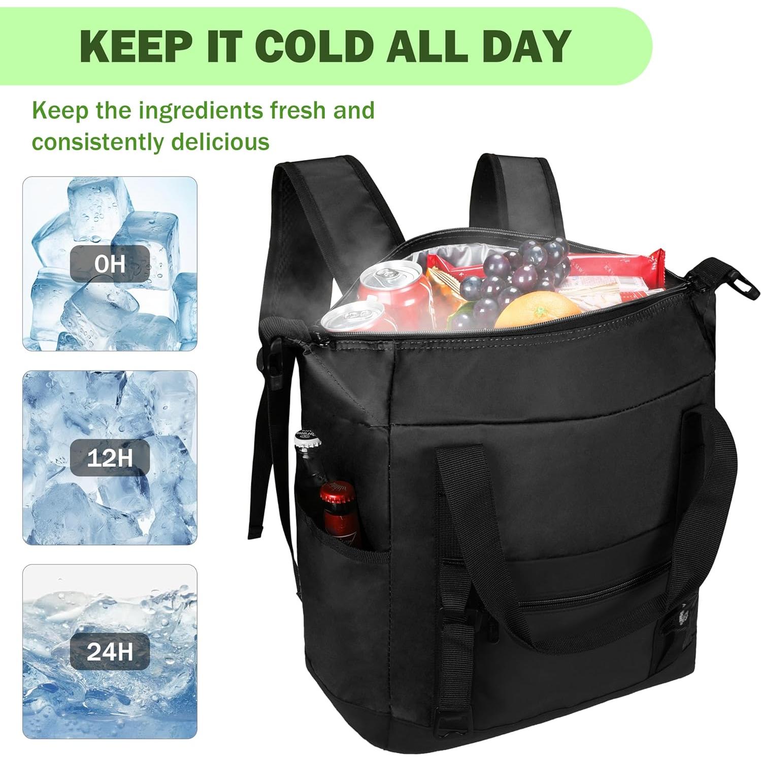 Mochila Enfriadora Tirrinia 36 Latas Impermeable Unisex