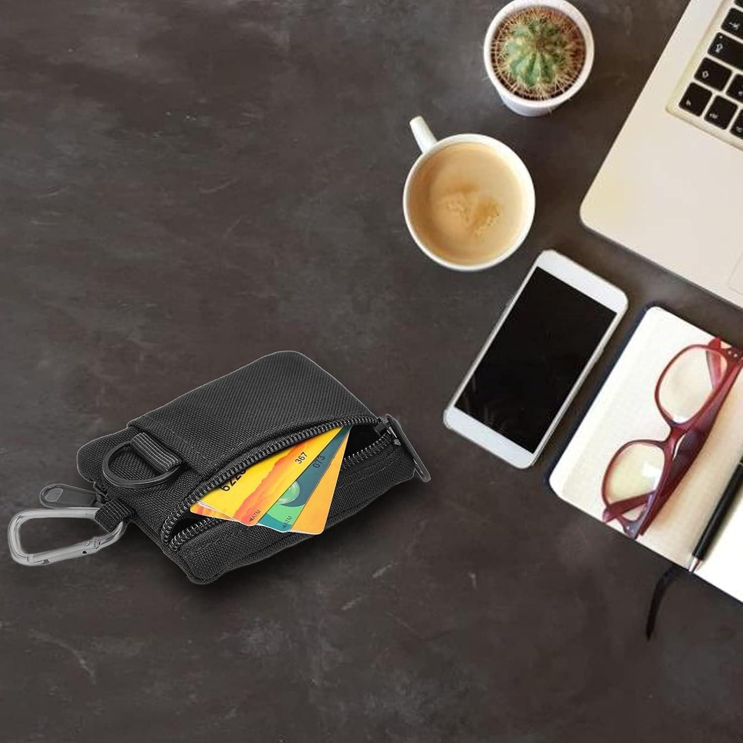 Bolsa EDC Molle HERCHR Negra 10.5x8x1.5cm Organizador