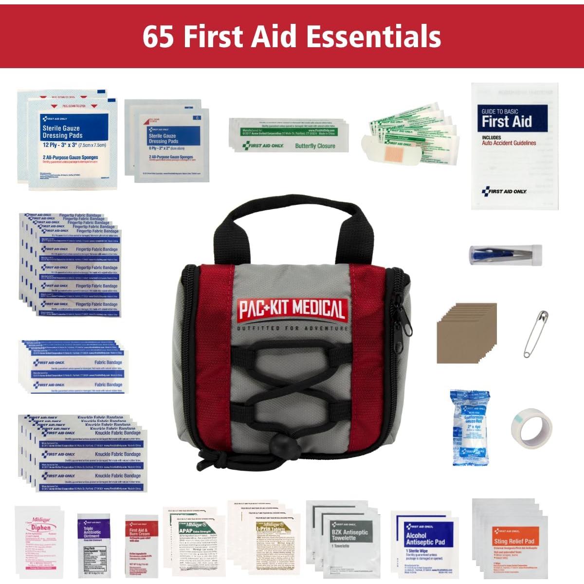 Kit de Primeros Auxilios Pac-Kit Trailblazer 1 - 65 Piezas