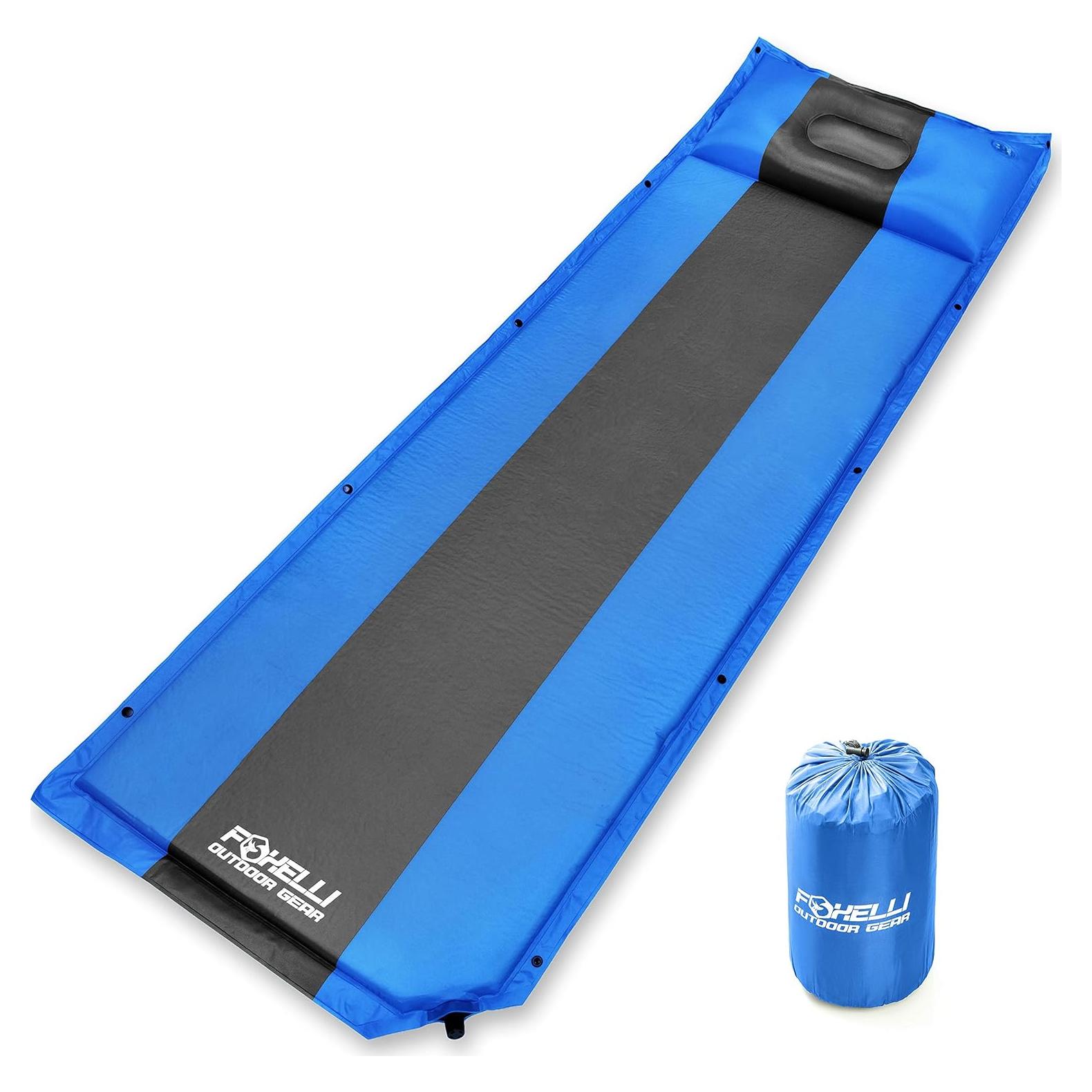 Almohadilla de Dormir Autoinflable Foxelli S_PAD02 183x54cm