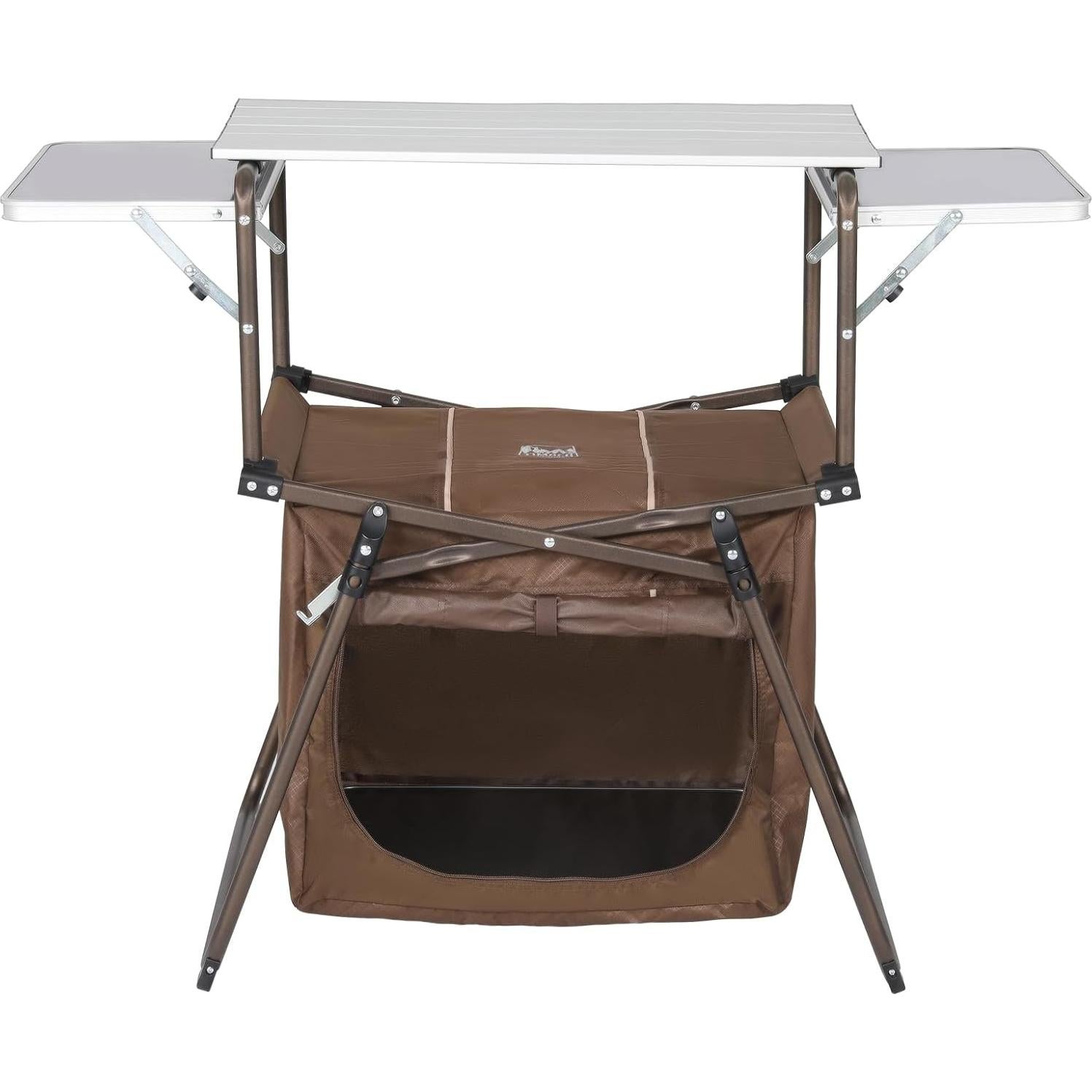 Mesa de Cocina Plegable Timber Ridge Aluminio 106.7x34.5cm