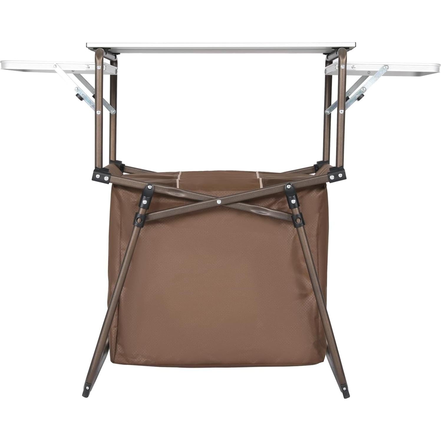 Mesa de Cocina Plegable Timber Ridge Aluminio 106.7x34.5cm