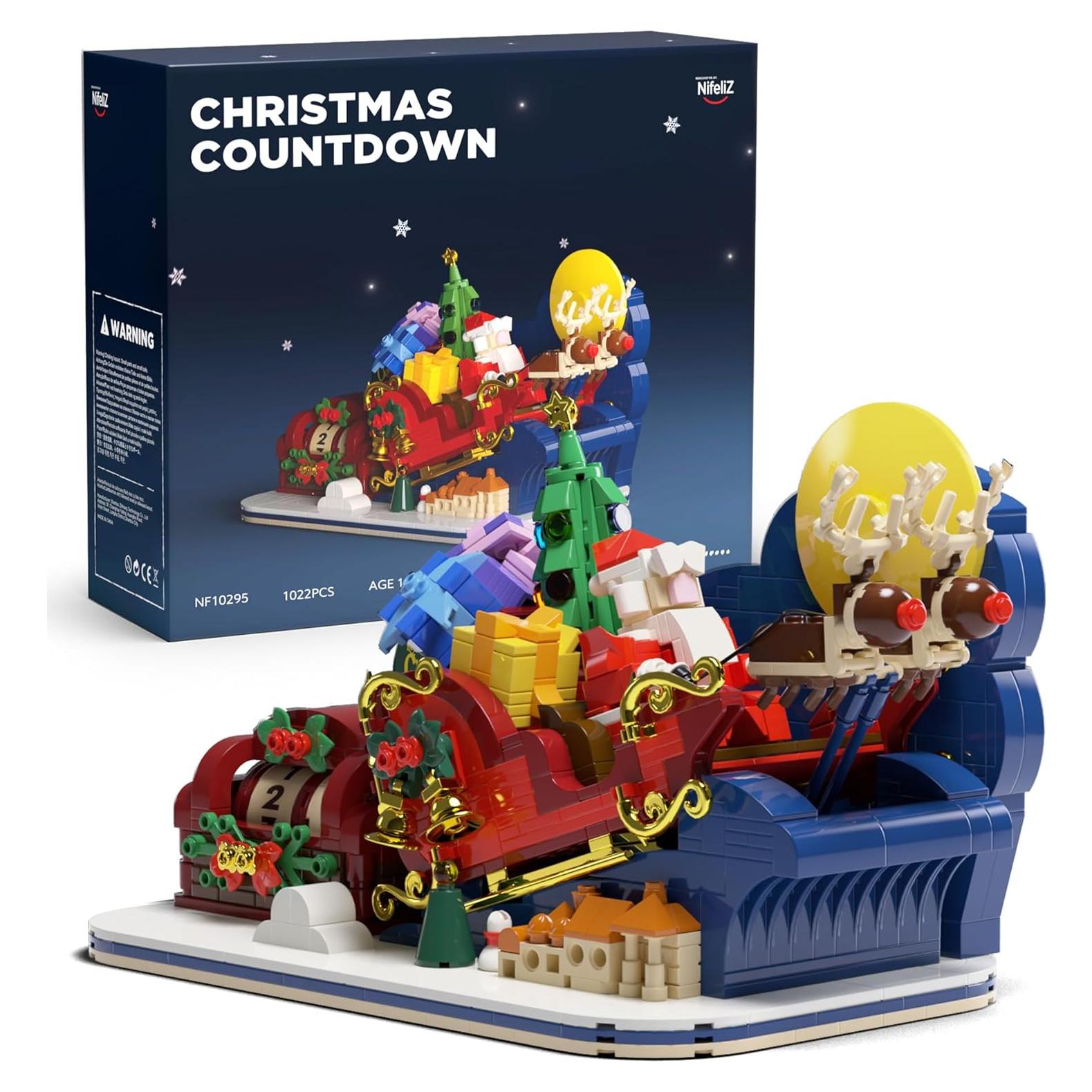 Conjunto de Construcción Nifeliz NF10295 1022 Piezas Navidad