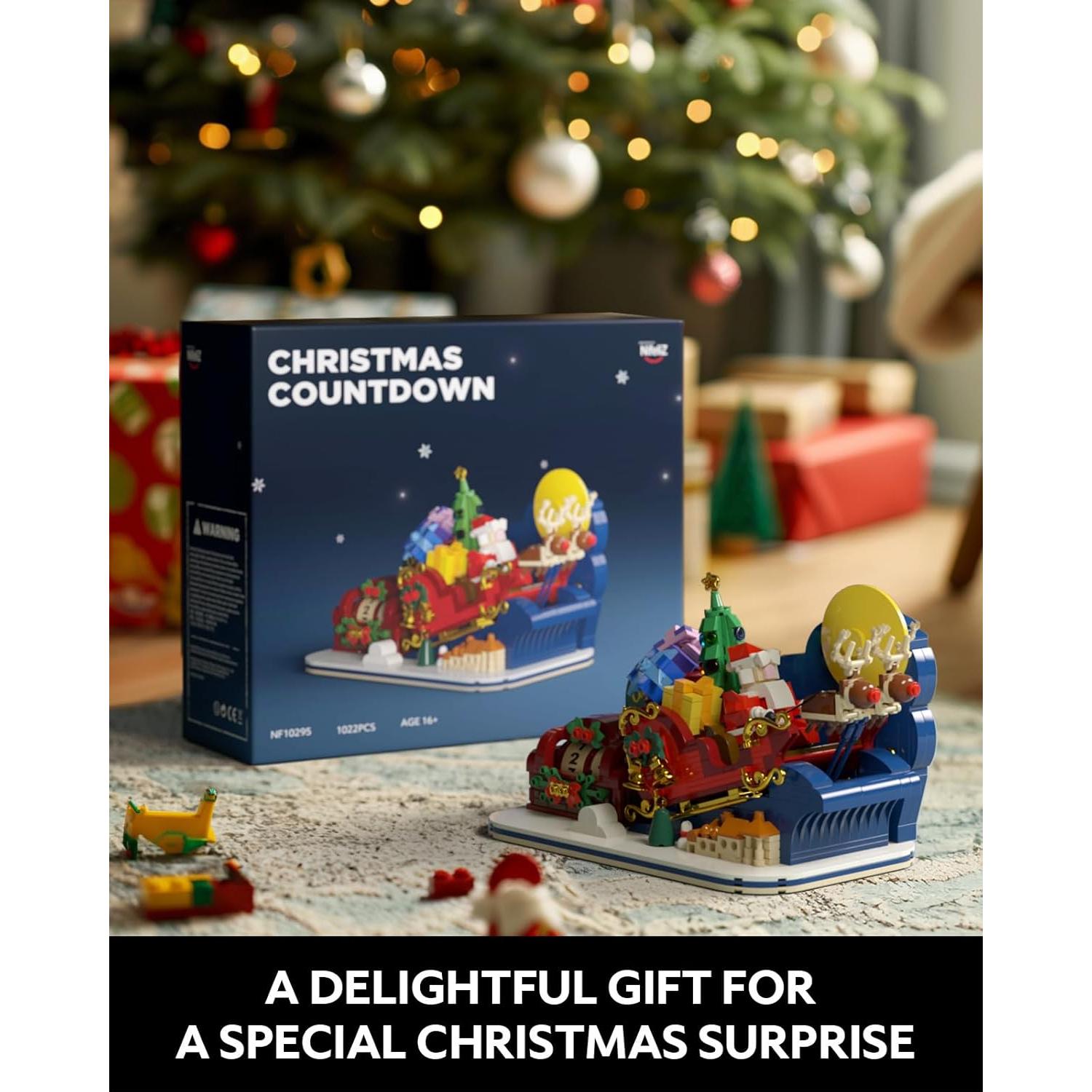 Conjunto de Construcción Nifeliz NF10295 1022 Piezas Navidad