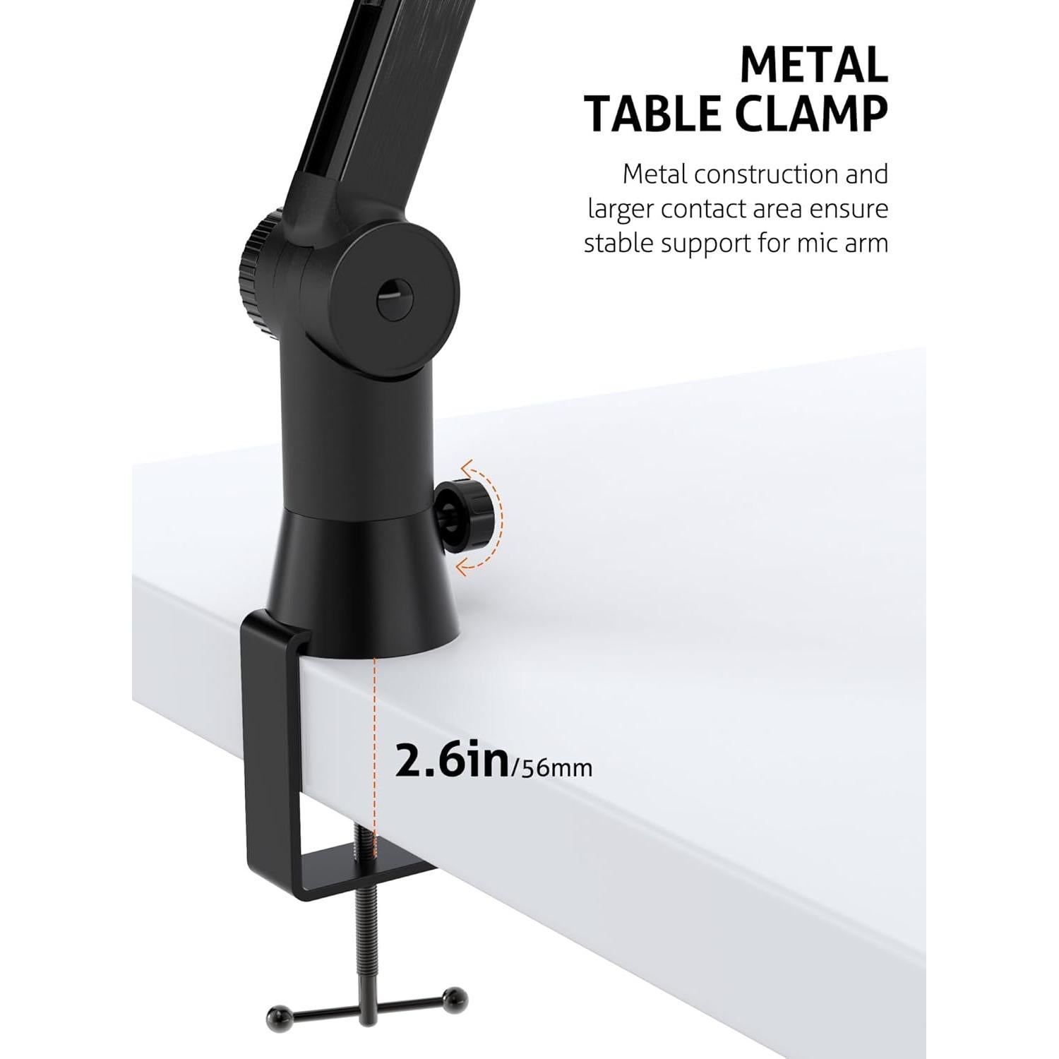 Brazo de Micrófono Blue Yeti Mejorado 1.72 kg Ajustable