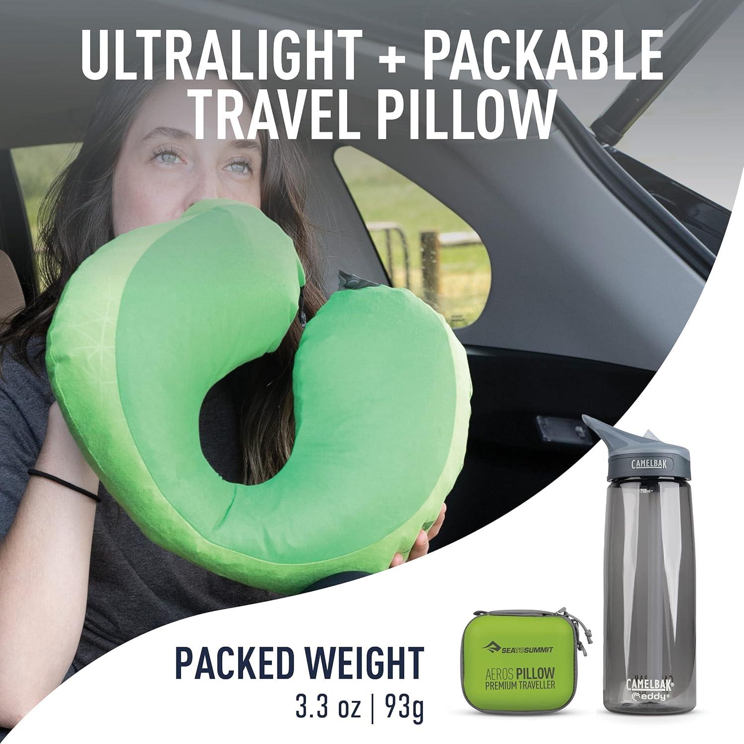 Almohada de Cuello Inflable Sea to Summit Aeros Premium Lima