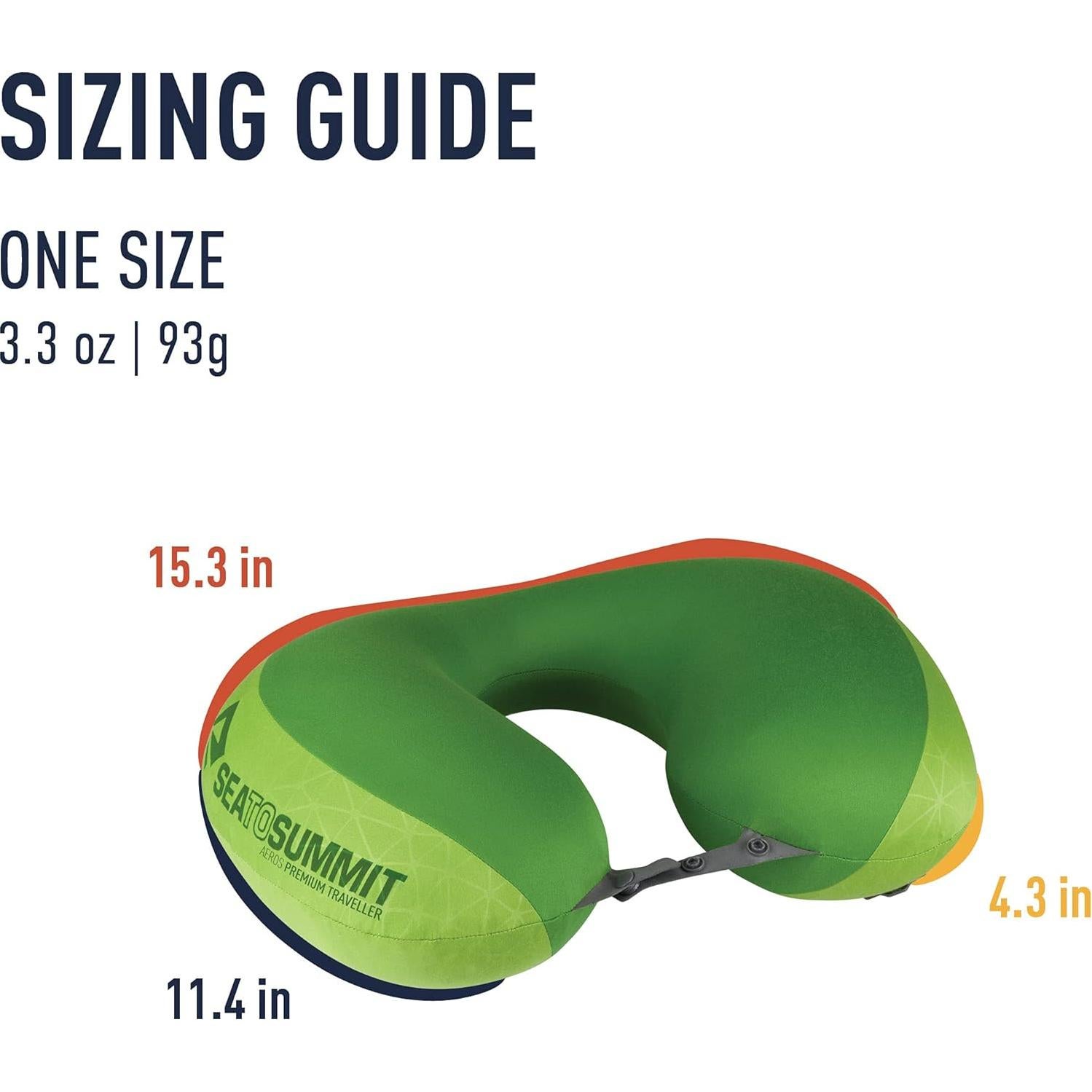 Almohada de Cuello Inflable Sea to Summit Aeros Premium Lima