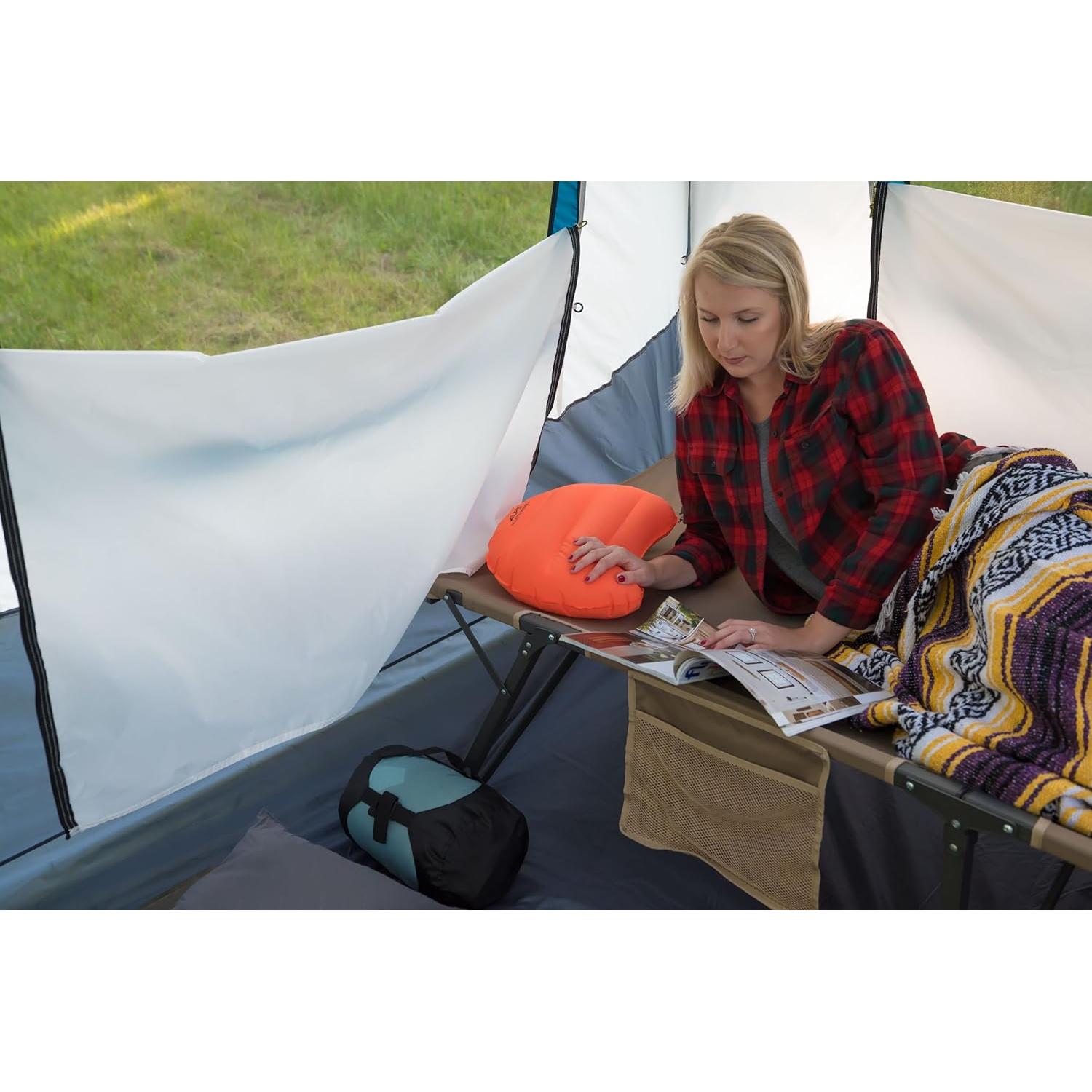 Almohada Inflable ALPS Montañismo Versa 43x30 cm Llama