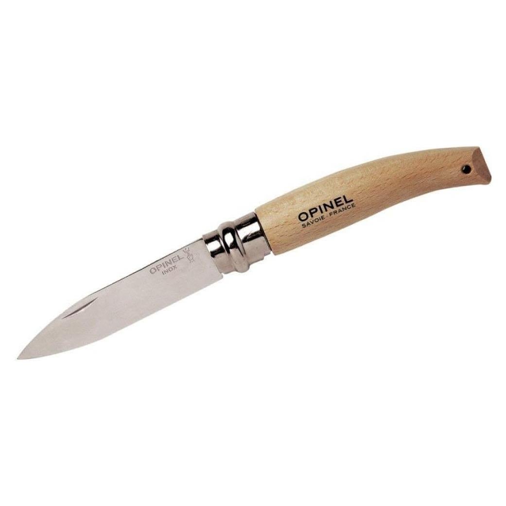 Cuchillo Plegable Opinel Inox No. 2 - Acero Inoxidable 3.5 cm