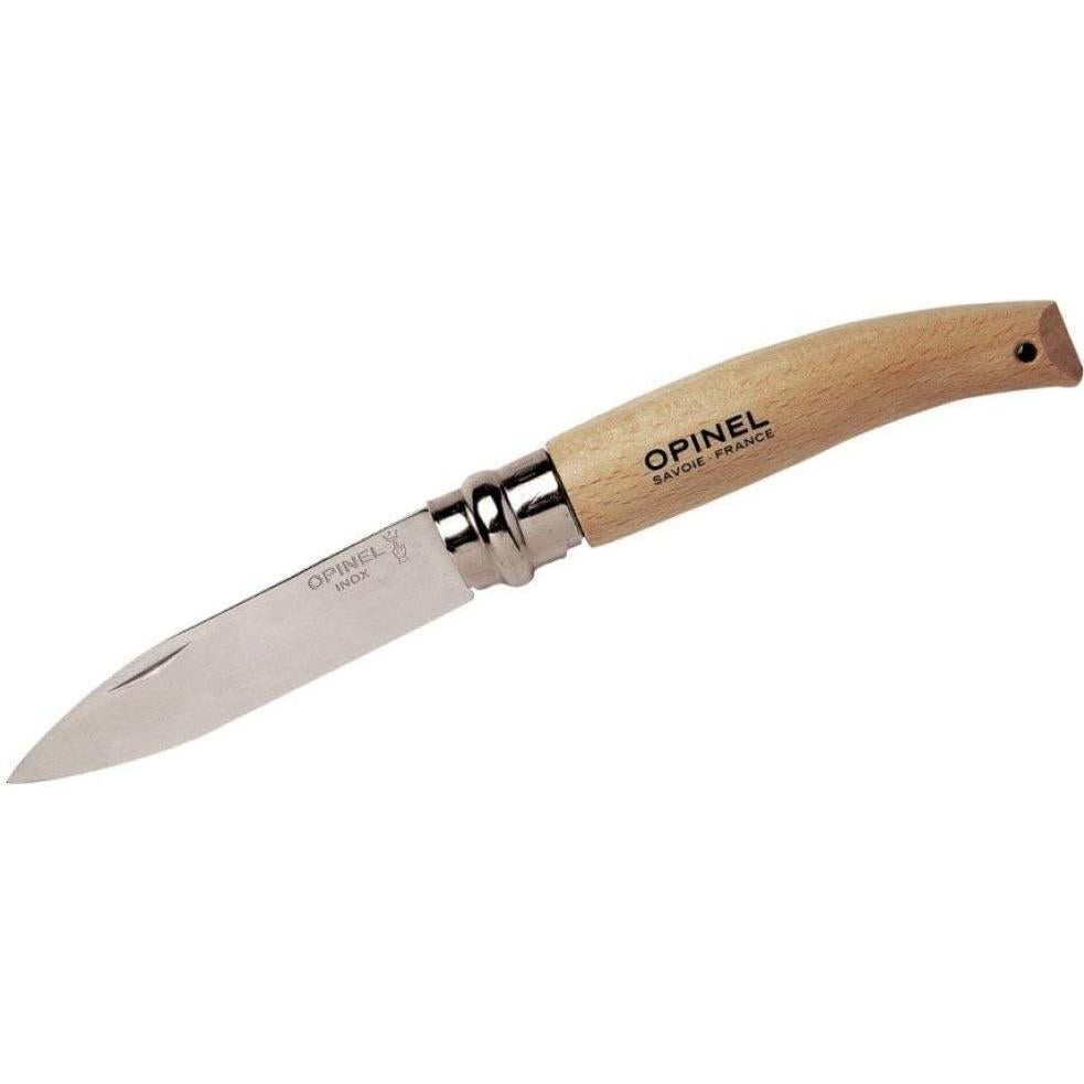 Cuchillo Plegable Opinel Inox No. 2 - Acero Inoxidable 3.5 cm