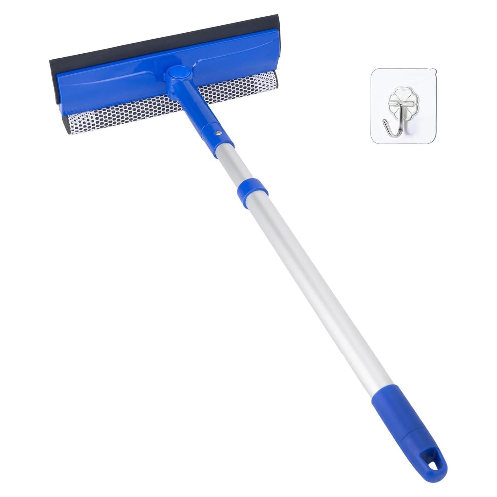 Limpiador de Ventanas Telescópico KeFanta 50-76 cm Azul