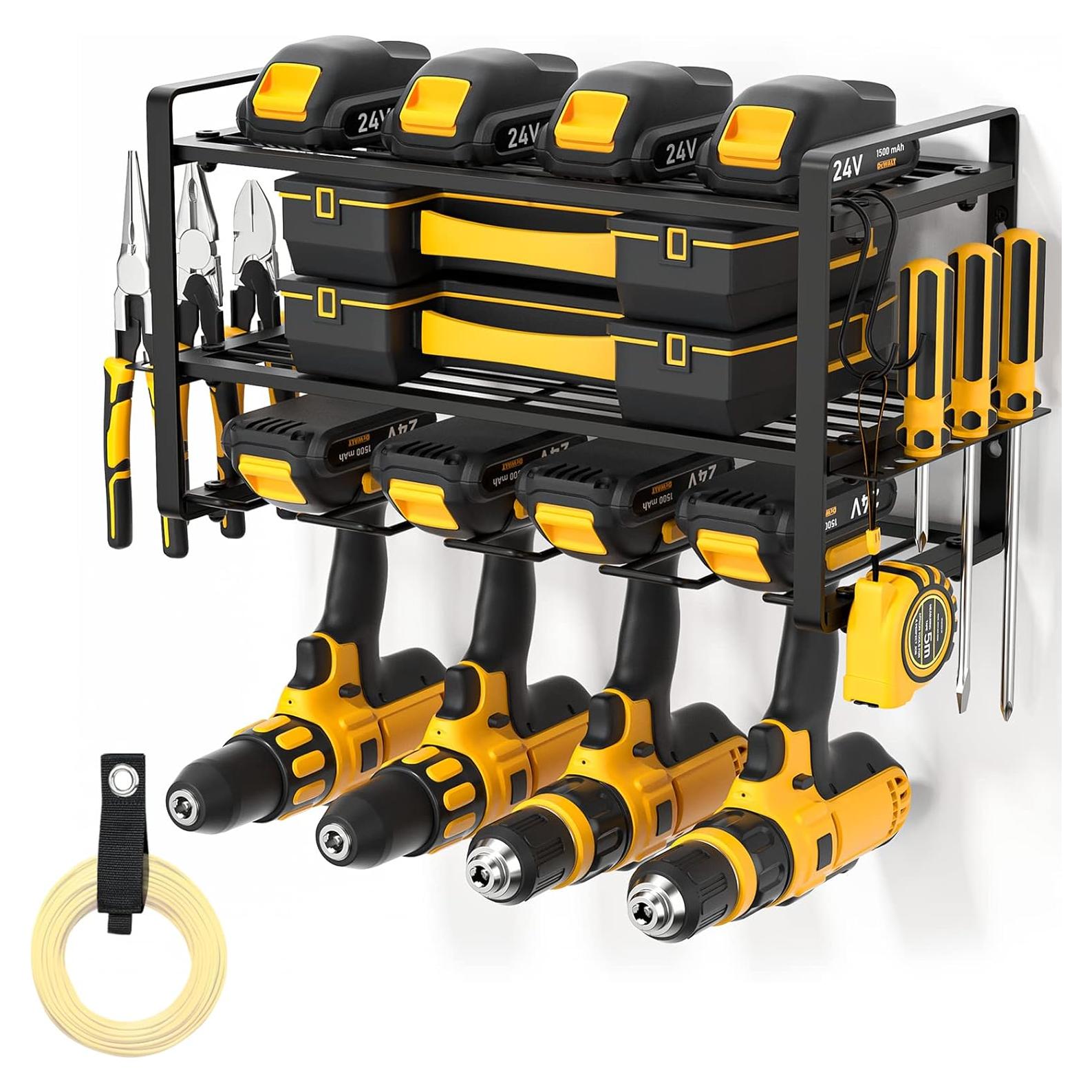 Organizador de Herramientas POKIPO Montado en Pared 3 Niveles