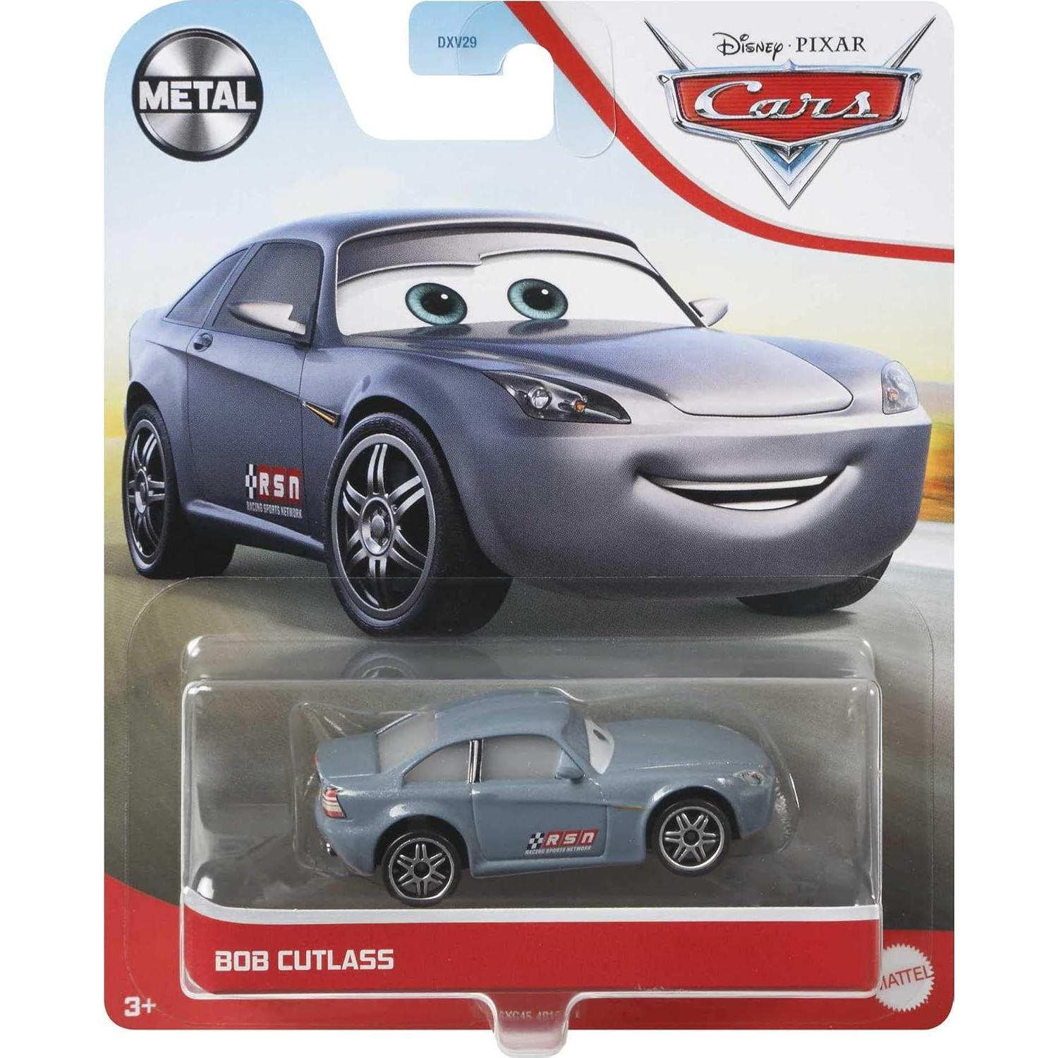 Miniatura Automóvil Disney Cars Bob Cutlass 1:55 Mattel