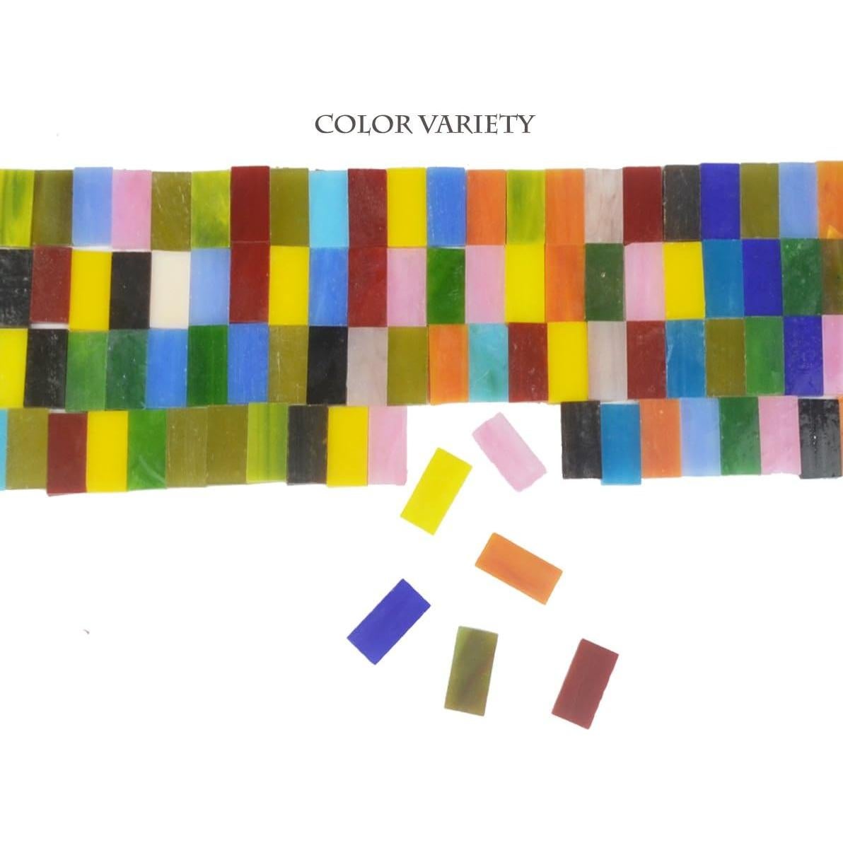 Azulejos de Mosaico Rectangulares Lanyani 500g 400 Piezas