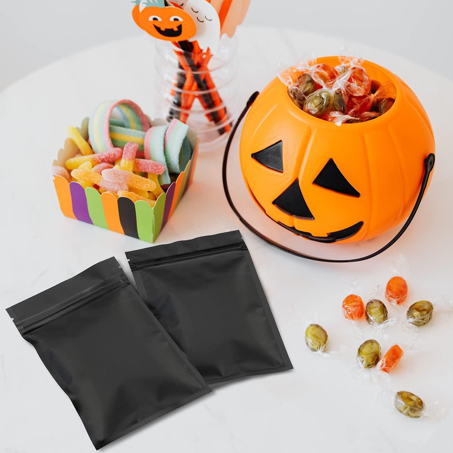 Bolsas Reutilizables Gwybkq 7.5x10 cm 300 Piezas Doble Cara Negra