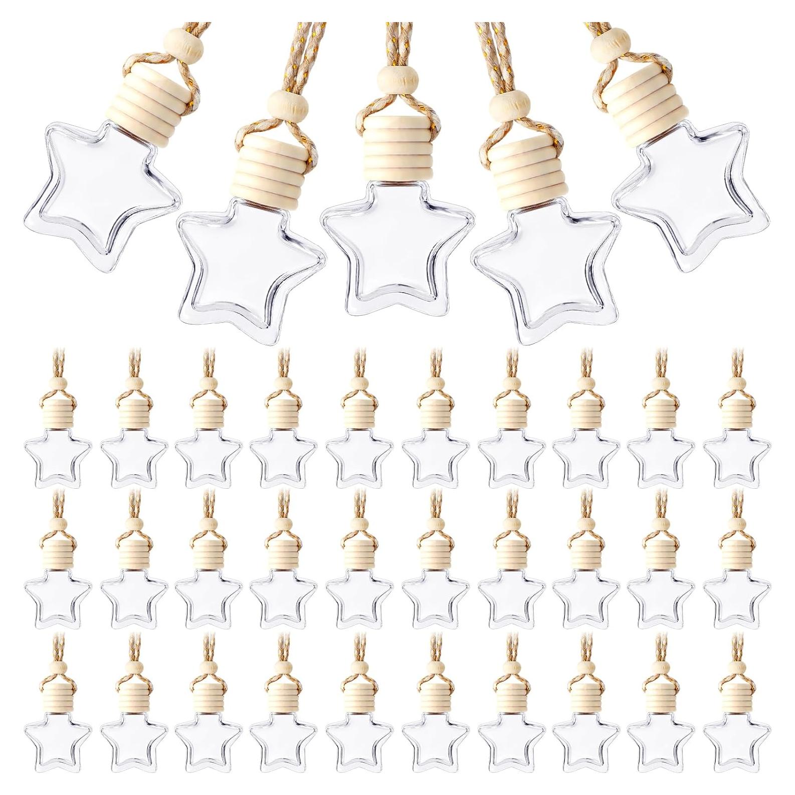 Ambientador de Auto BBTO 50 Pcs Botellas Difusor Estrella