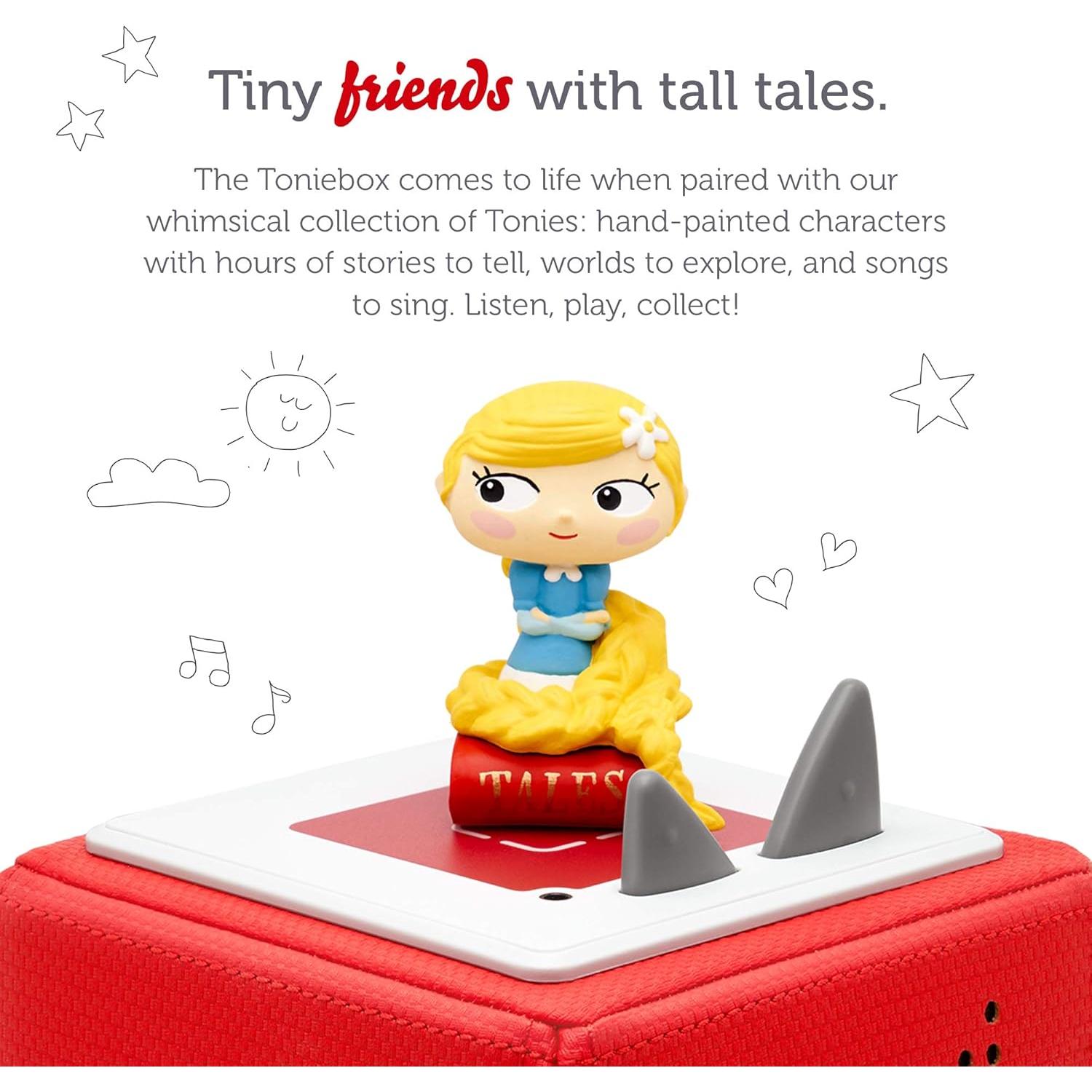 Figurita de Audio Tonies Rapunzel con 5 Cuentos de Hadas