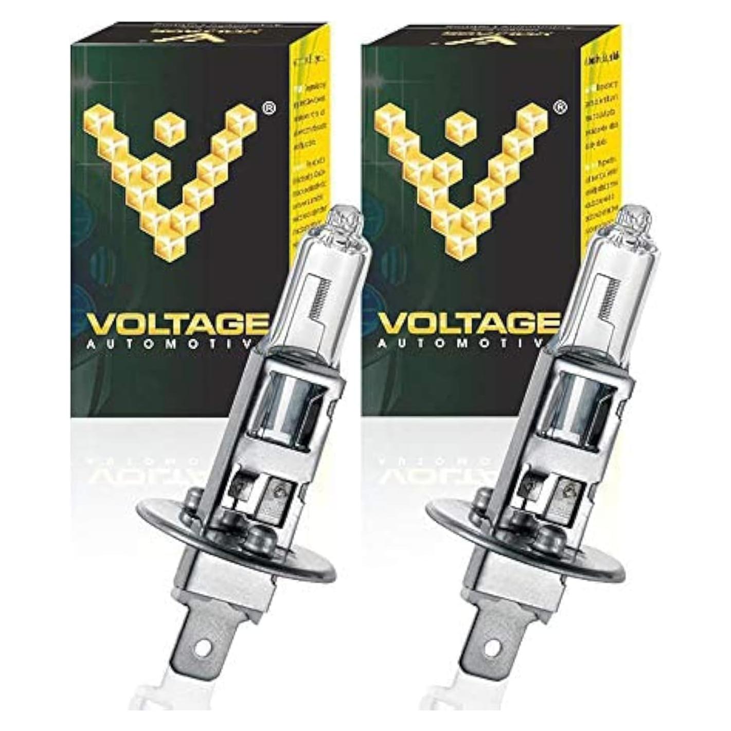 Bombilla Halógena H1 Voltage Automotive 12258 - Paquete de 2