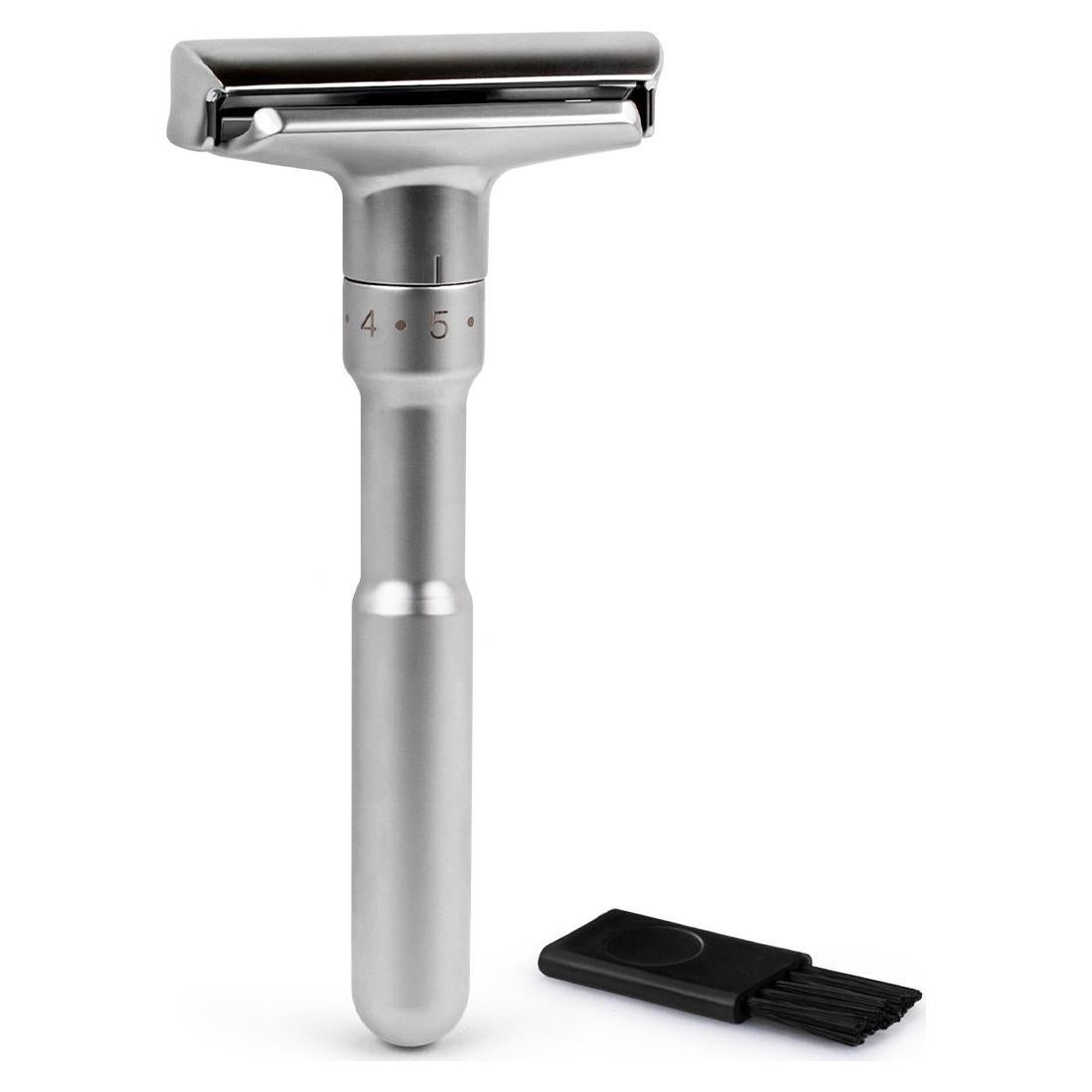 Maquinilla de Afeitar QSHAVE Doble Cuchilla Ajustable 1-6