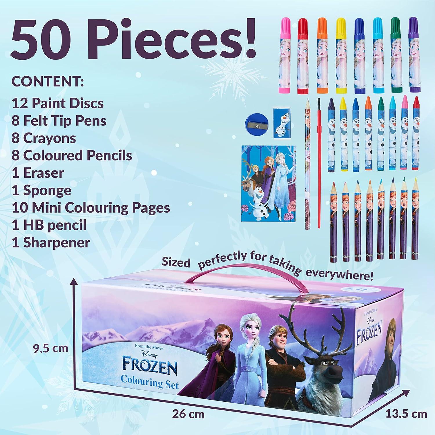 Set de Arte Disney Frozen para Niños 151 Piezas Multicolor