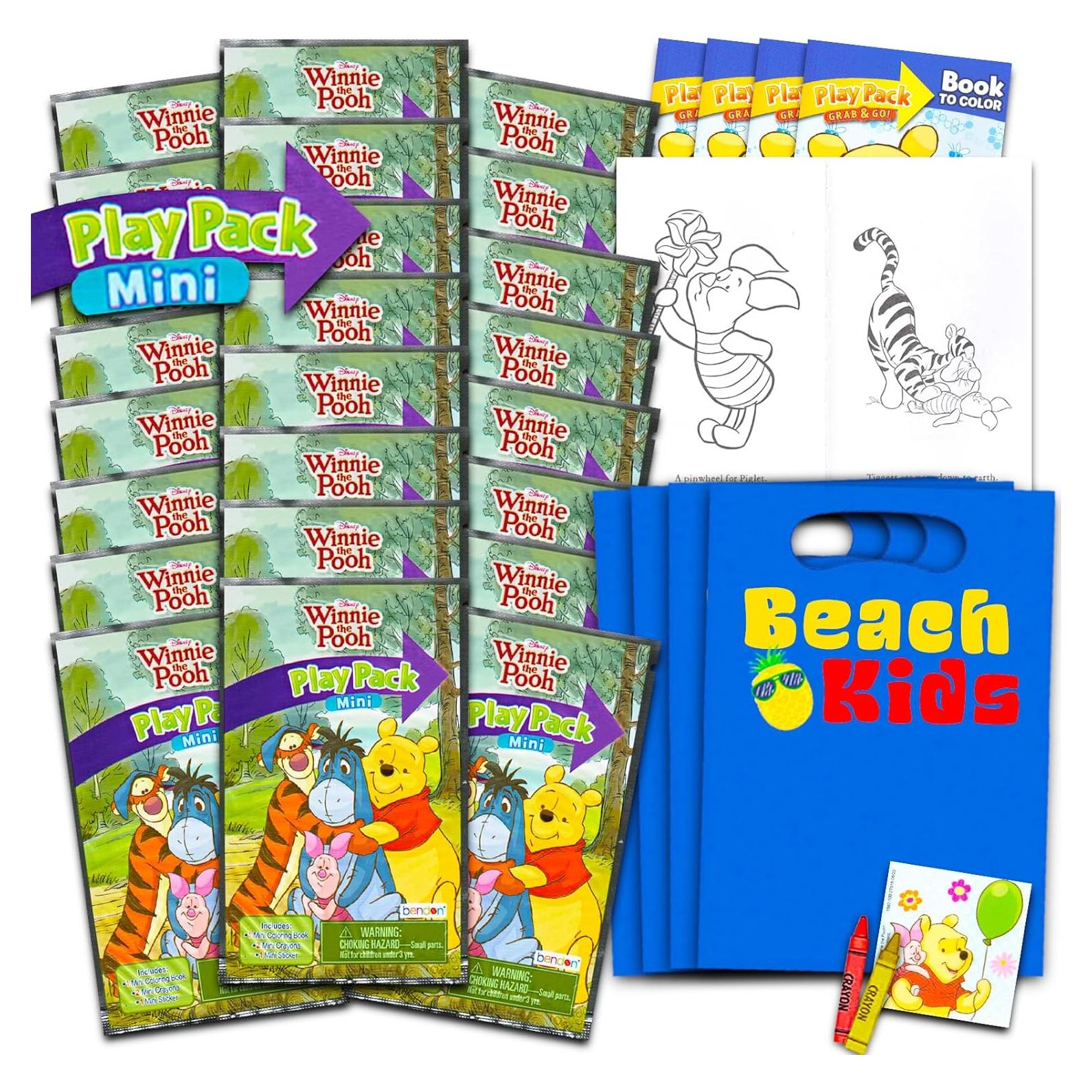 Conjunto de Fiesta Winnie The Pooh - 24 Suministros para Niños