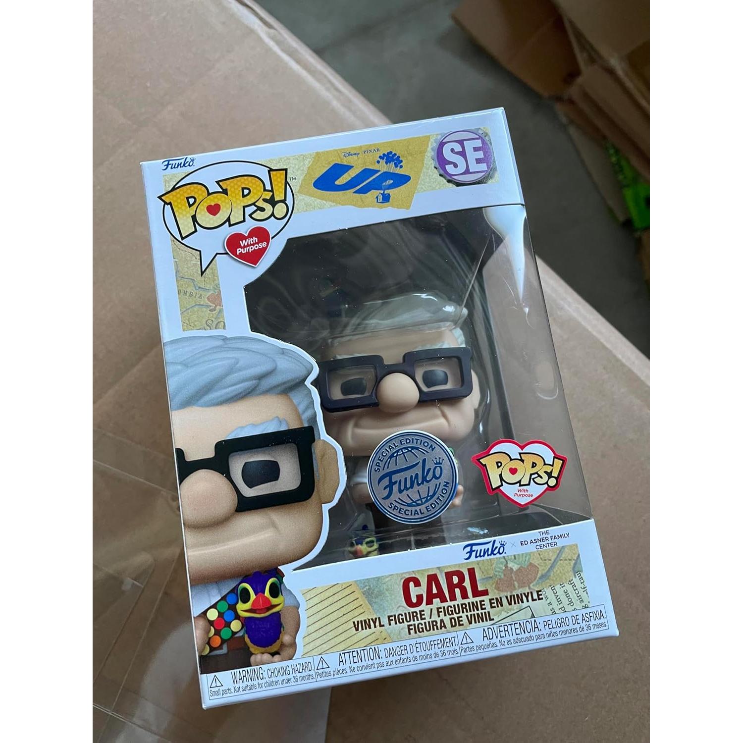 Funko Pop! Disney Up Carl y Kevin Edición Especial 10 cm
