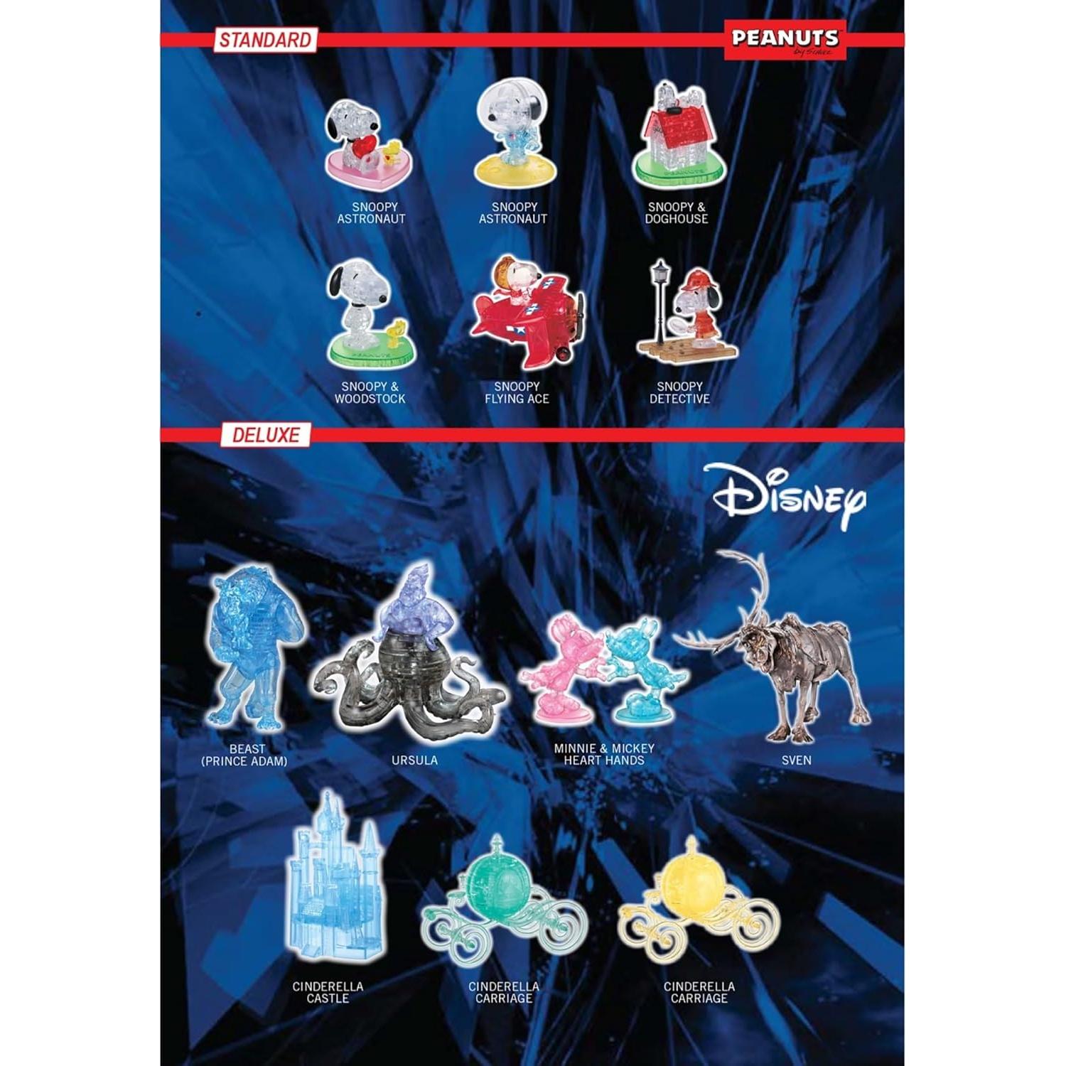 Rompecabezas 3D de Cristal BePuzzled Sven Disney 12+