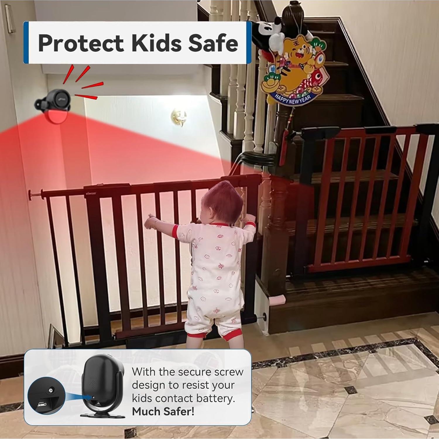 Alarma de Movimiento CPVAN 125dB con Control Remoto 100m