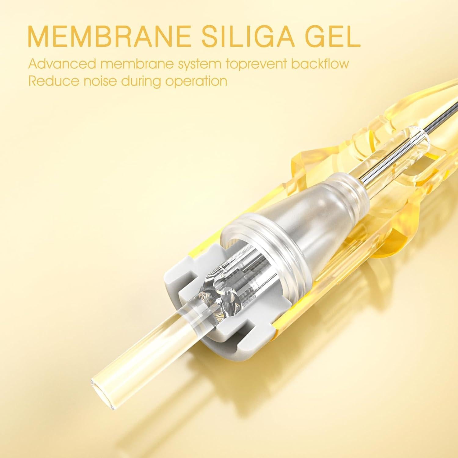 Agujas de Tatuaje Cartucho Biomaser 60pcs #12 Liner Variadas