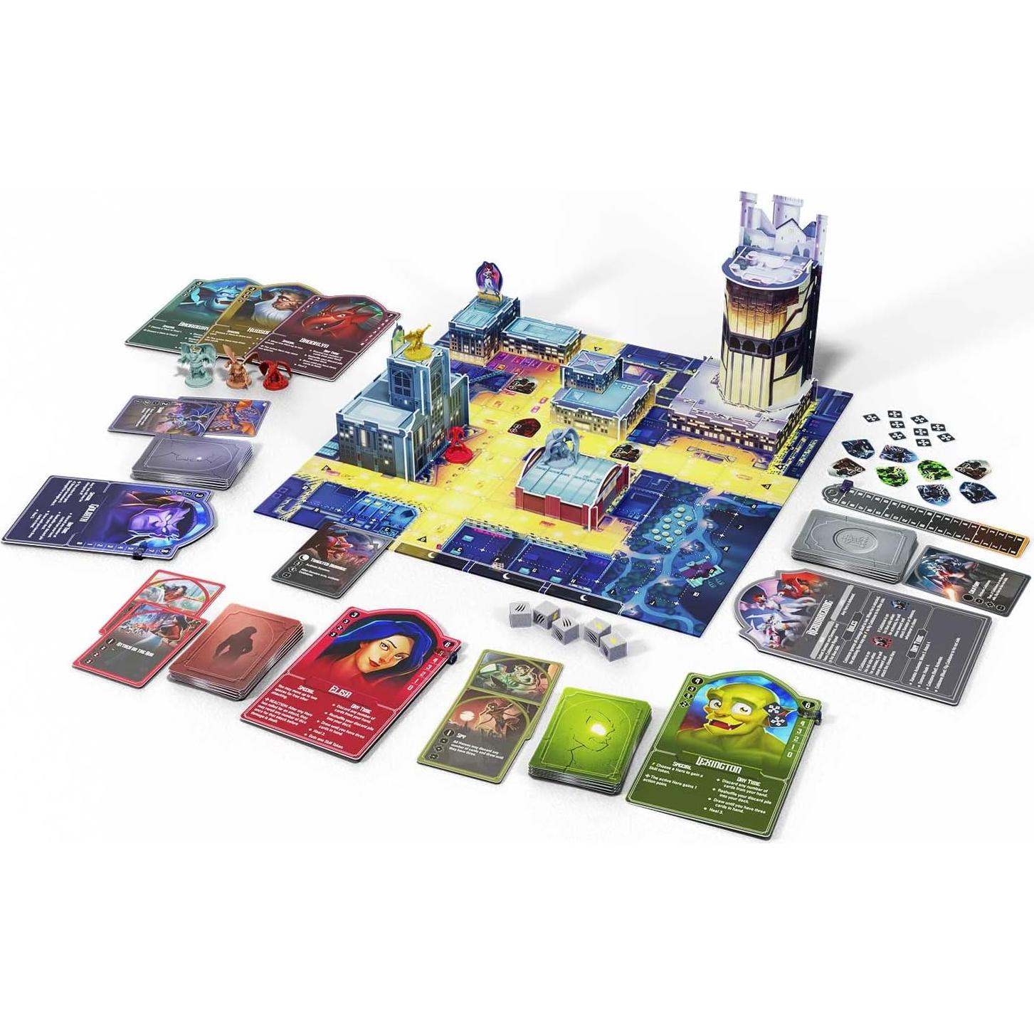 Juego de Estrategia Cooperativa Gárgolas Disney - Wonder Forge