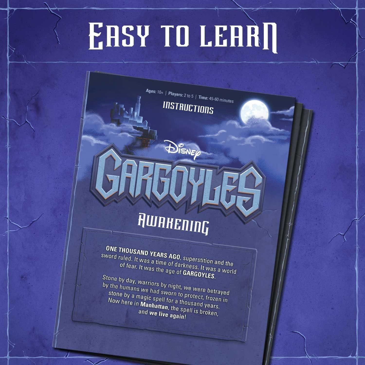 Juego de Estrategia Cooperativa Gárgolas Disney - Wonder Forge