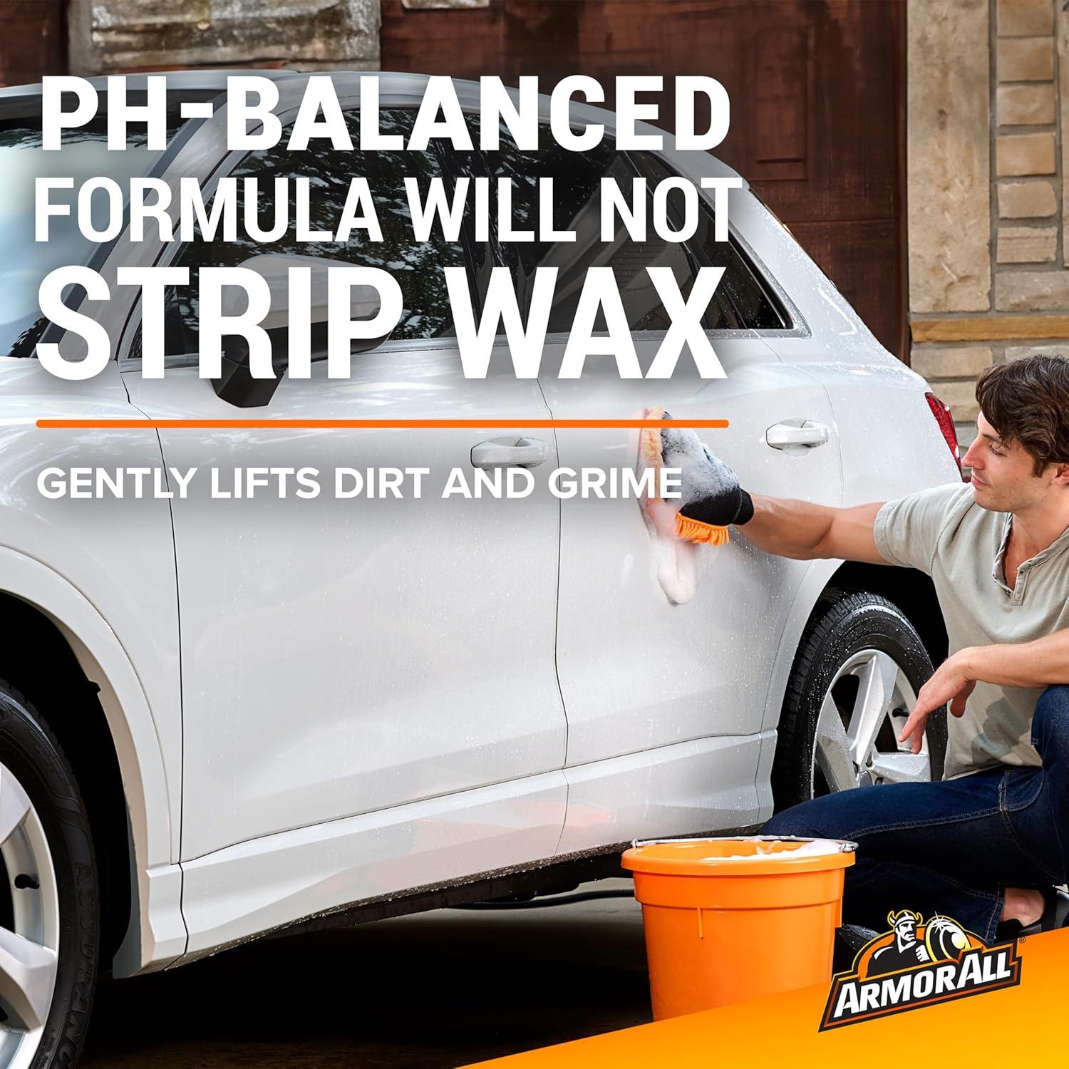 Pods de Lavado de Autos Armor All + Cubo 13.25L + Mitón Microfibra