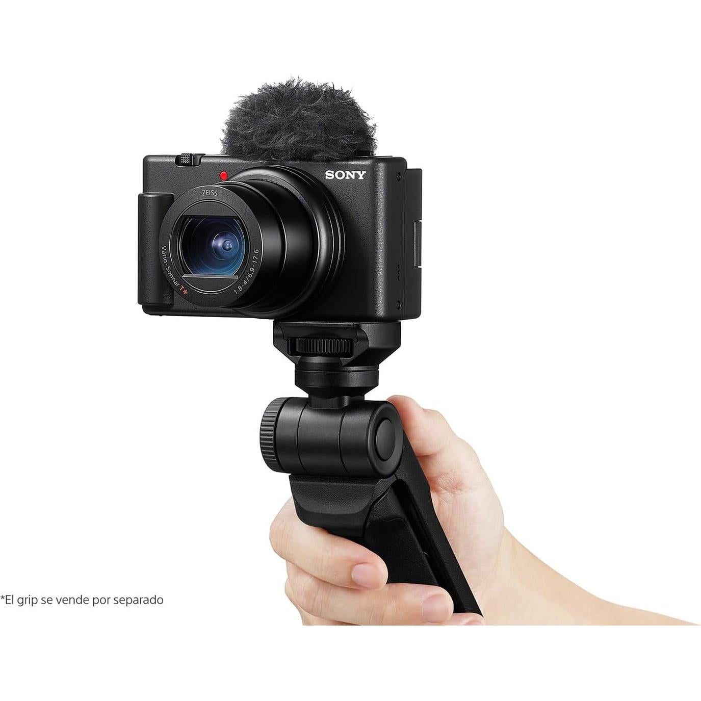 Cámara Sony ZV-1 II para Vloggers - Sensor 1" y Lente 18-50mm