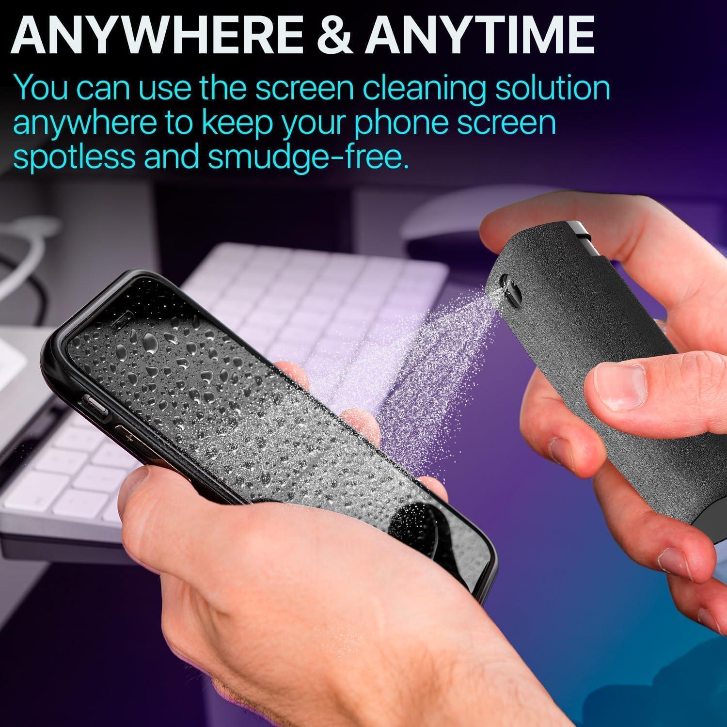 Kit Limpiador de Pantallas iO CLEAN 16oz + 0.3oz - Biodegradable