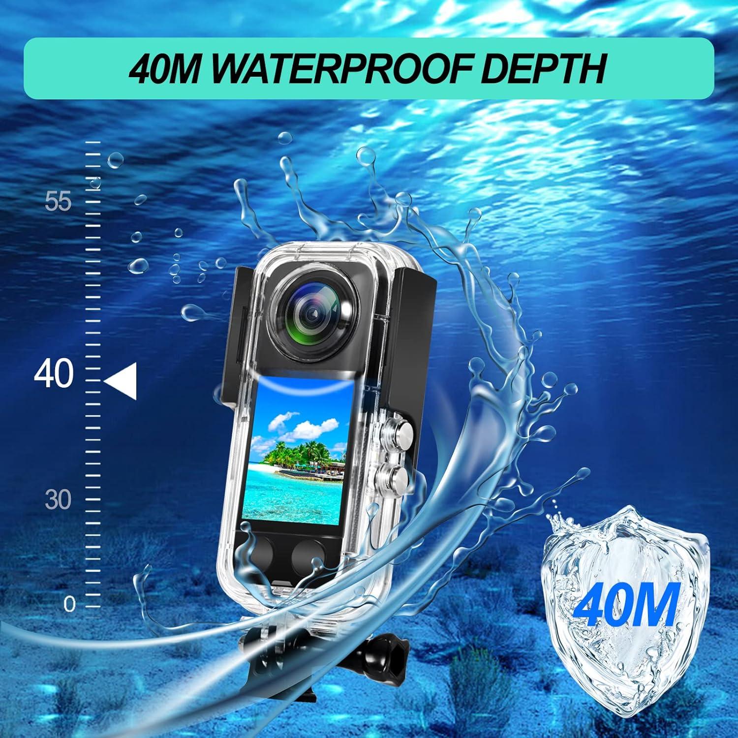 Funda Impermeable Birgipar para Cámara Insta 360 One X3 40m