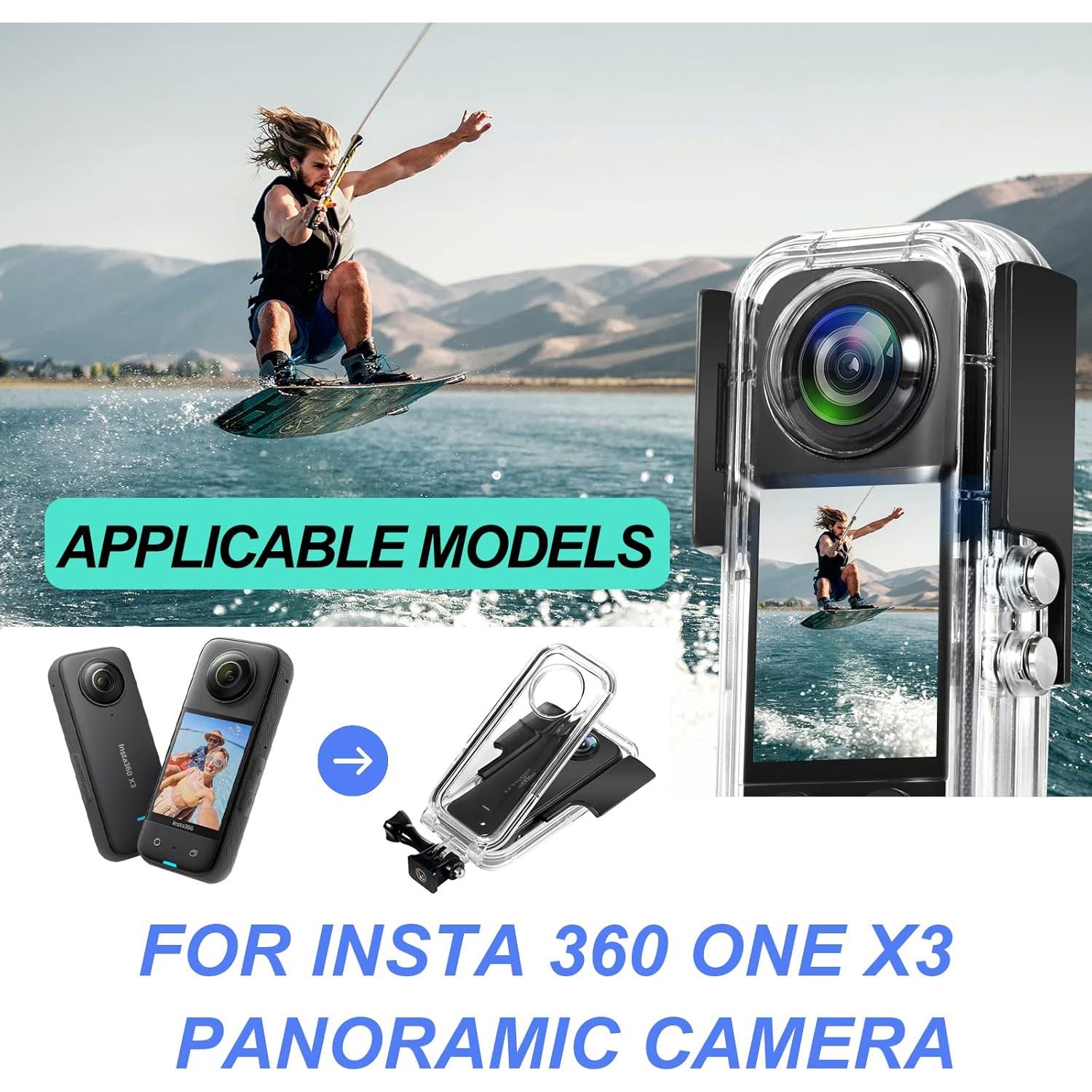 Funda Impermeable Birgipar para Cámara Insta 360 One X3 40m