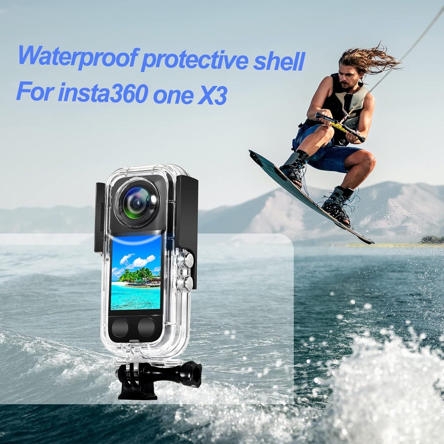Funda Impermeable Birgipar para Cámara Insta 360 One X3 40m