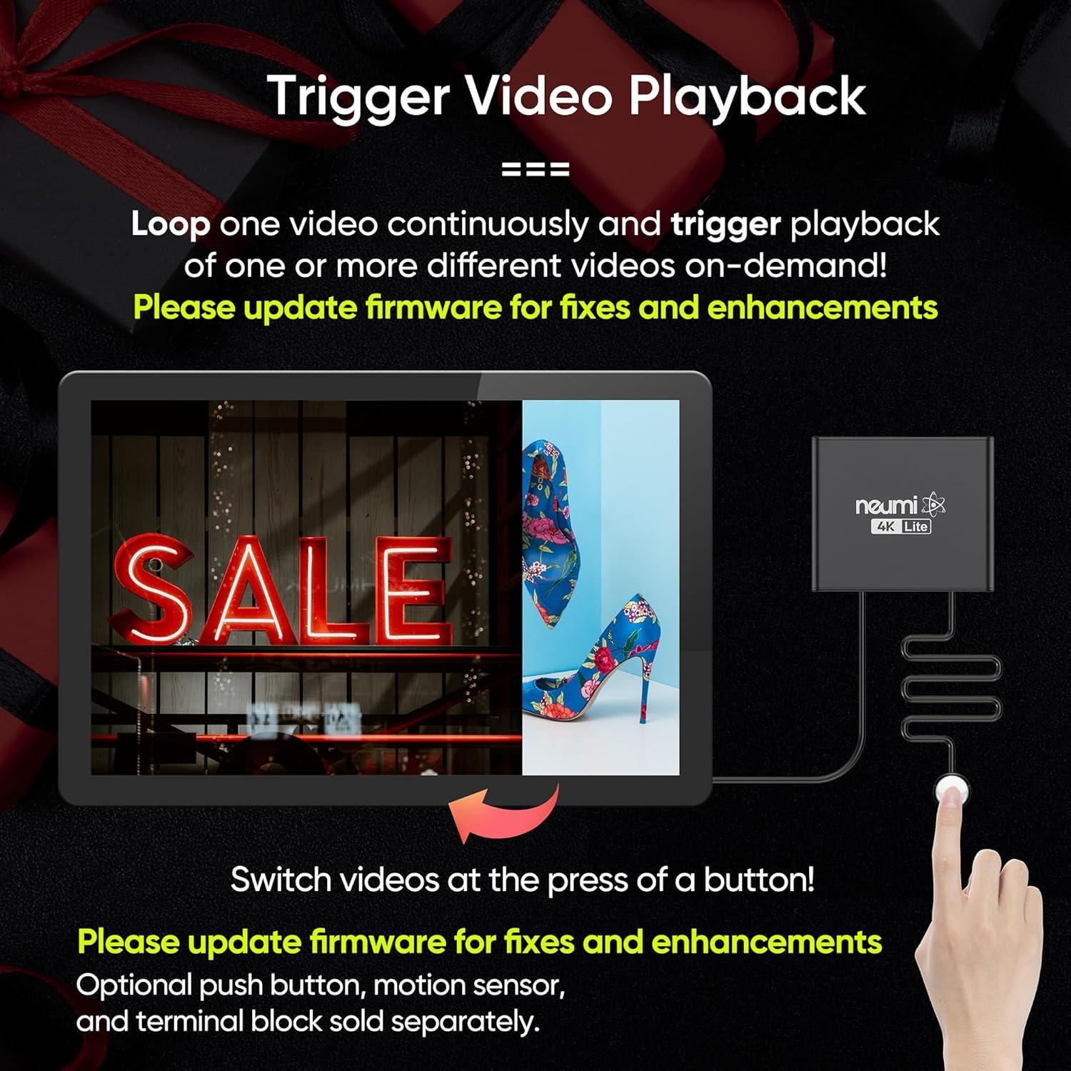 Reproductor de Medios Digitales NEUMI Atom 4K Lite HDMI