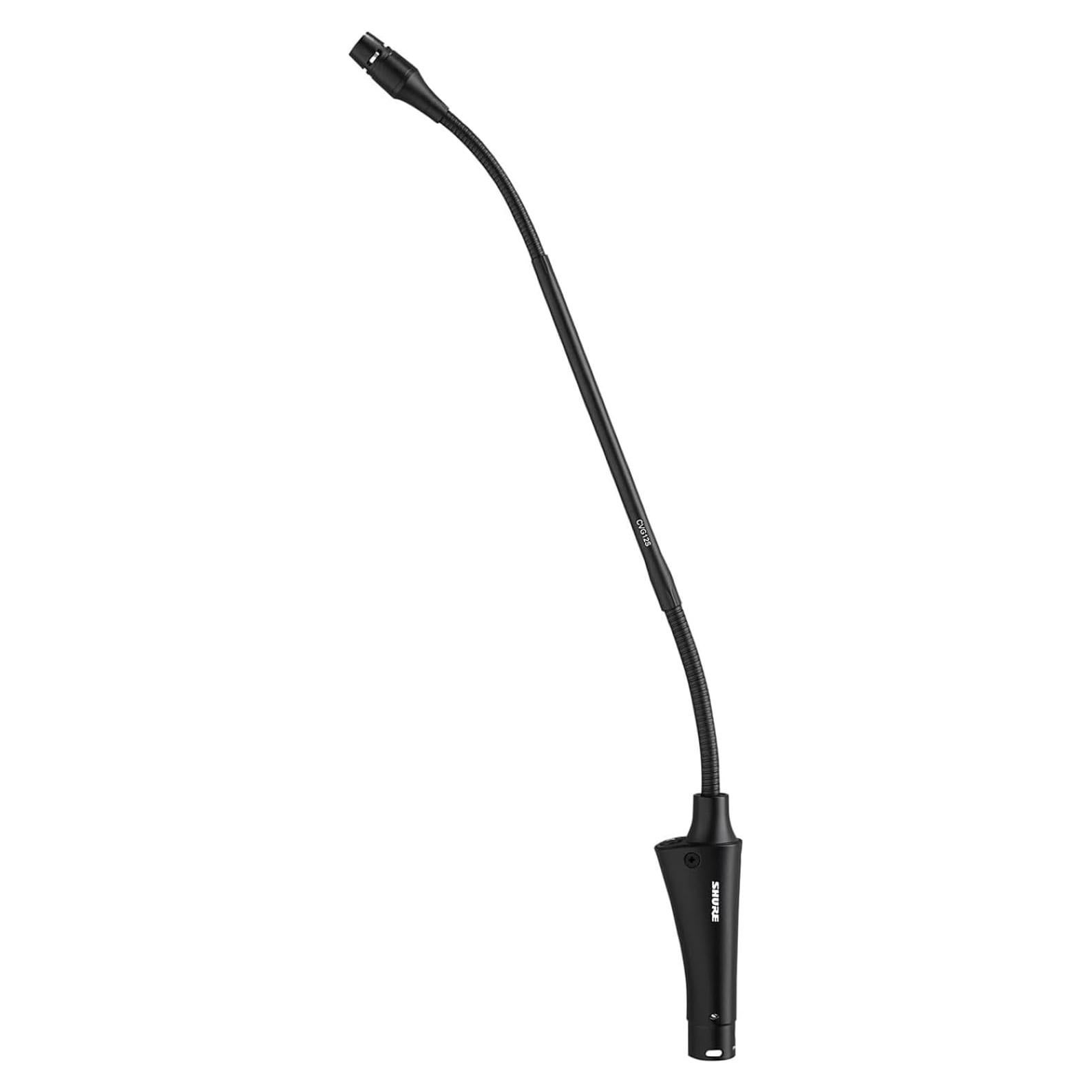 Micrófono de Cuello de Ganso Shure CVG12-B/C - Negro, 30.48 cm