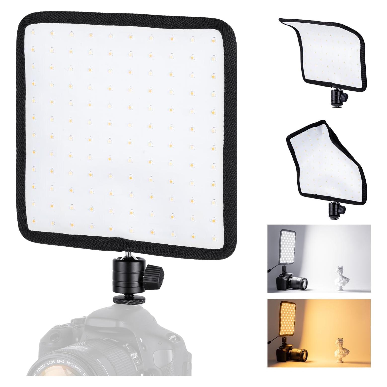 Panel de Luz LED Flexible Falconeyes RX-8TDs 2500K-6500K