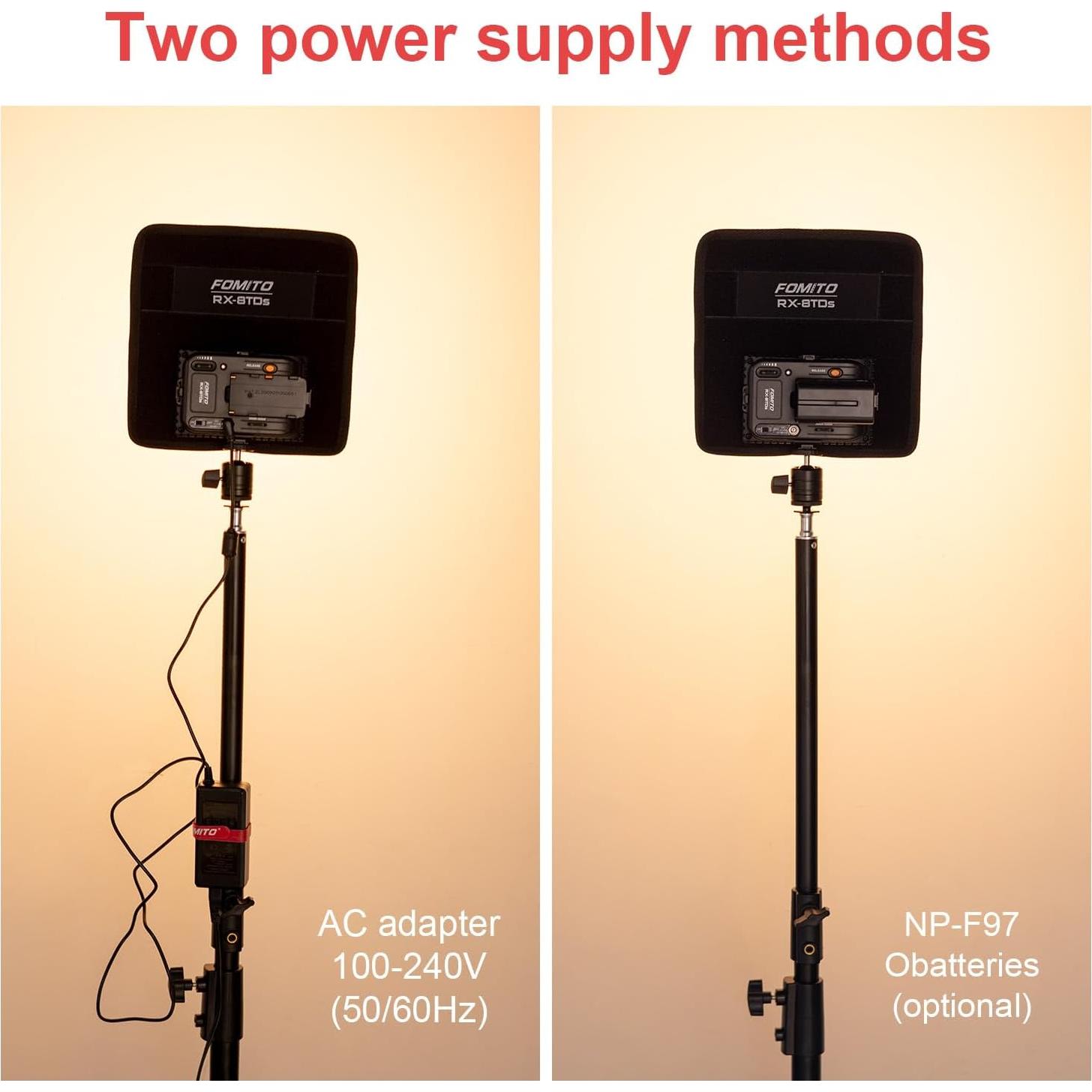 Panel de Luz LED Flexible Falconeyes RX-8TDs 2500K-6500K