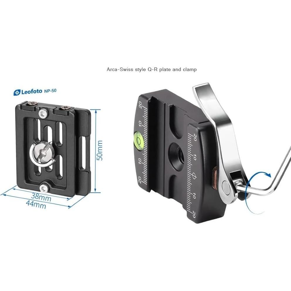 Trípode de Viaje Leofoto LS-324CX+LH-40LR Fibra de Carbono