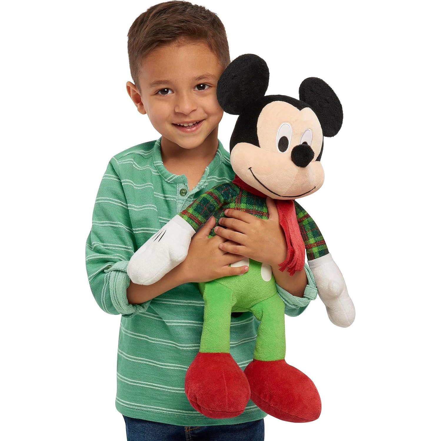 Peluche Grande Mickey Mouse Disney 38 cm Navidad