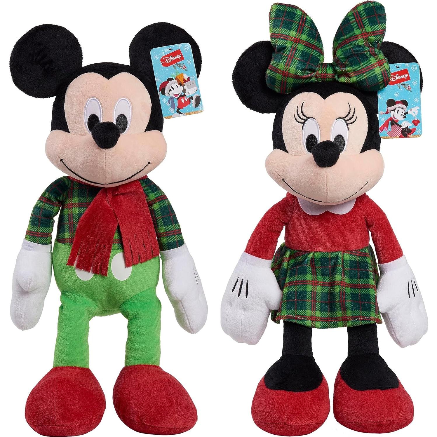 Peluche Grande Mickey Mouse Disney 38 cm Navidad