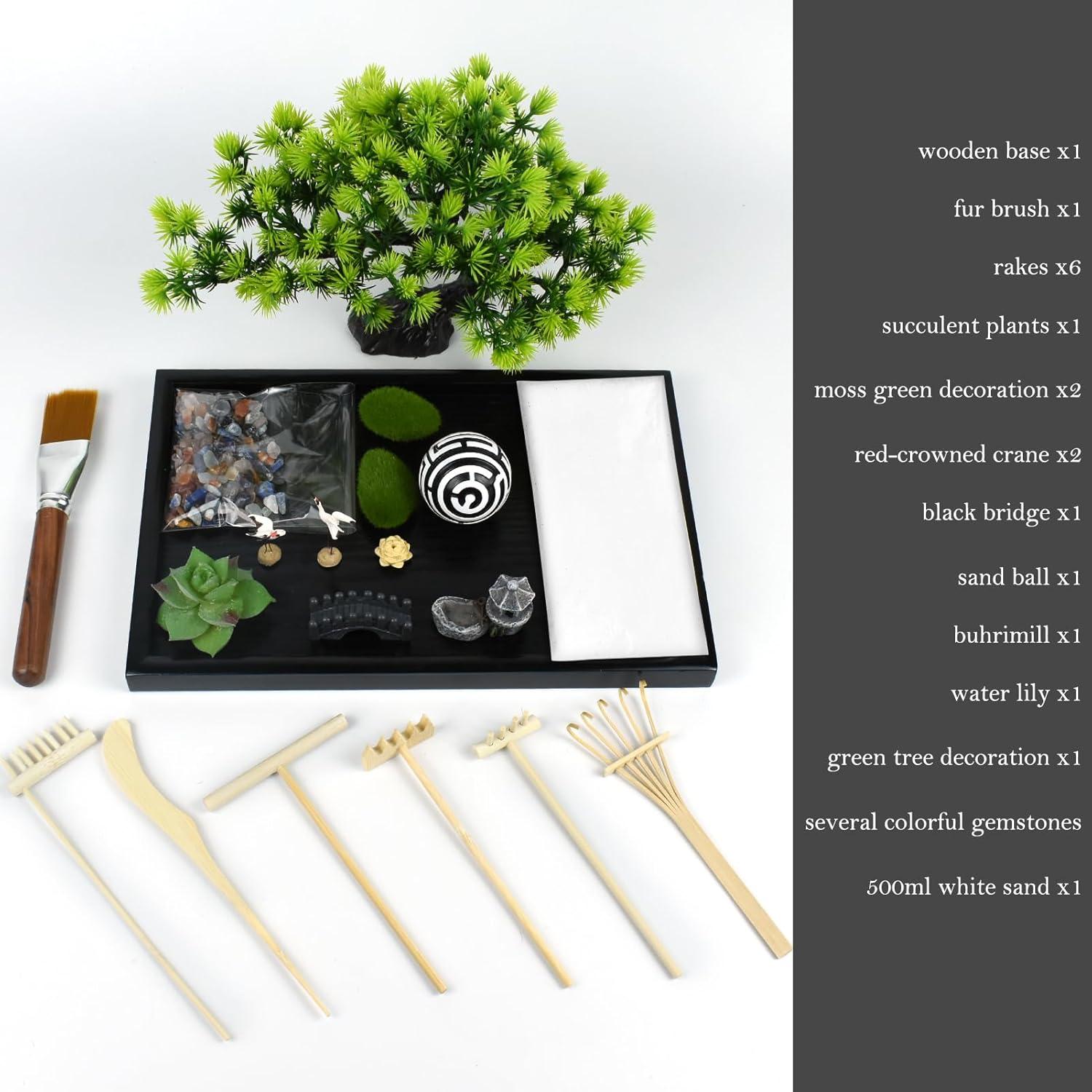 Jardín Zen Japonés Artcome para Escritorio - Meditación y Relajación