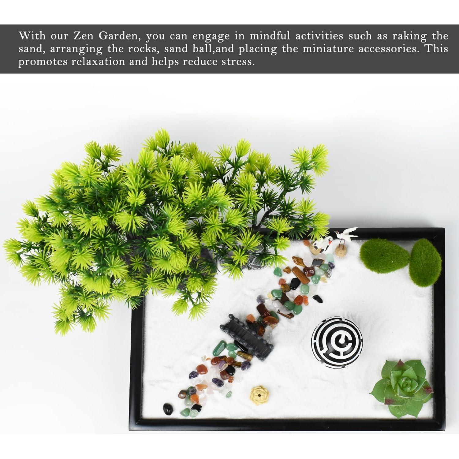 Jardín Zen Japonés Artcome para Escritorio - Meditación y Relajación